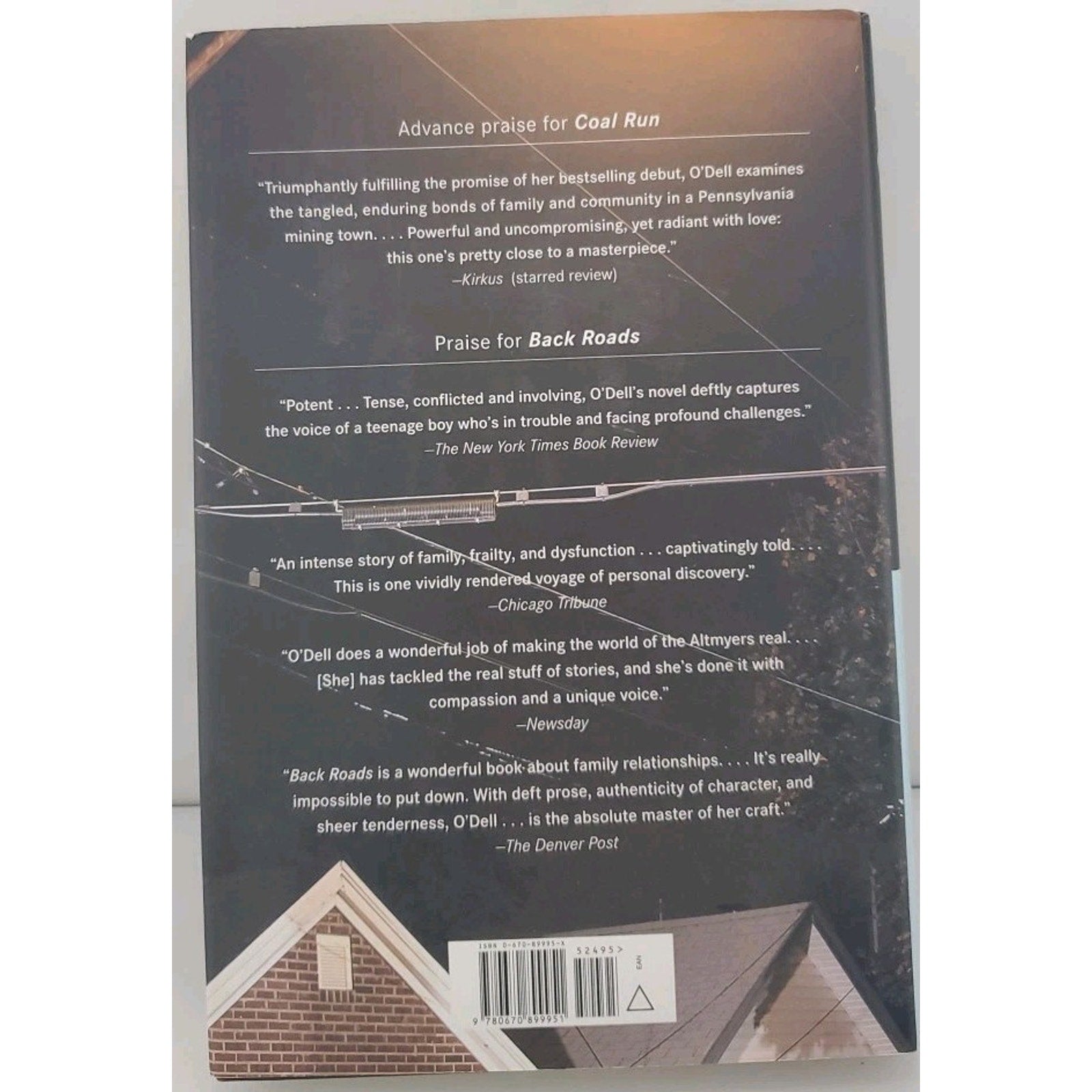 Coal Run by Tawni O'Dell (2004, Hardcover)
