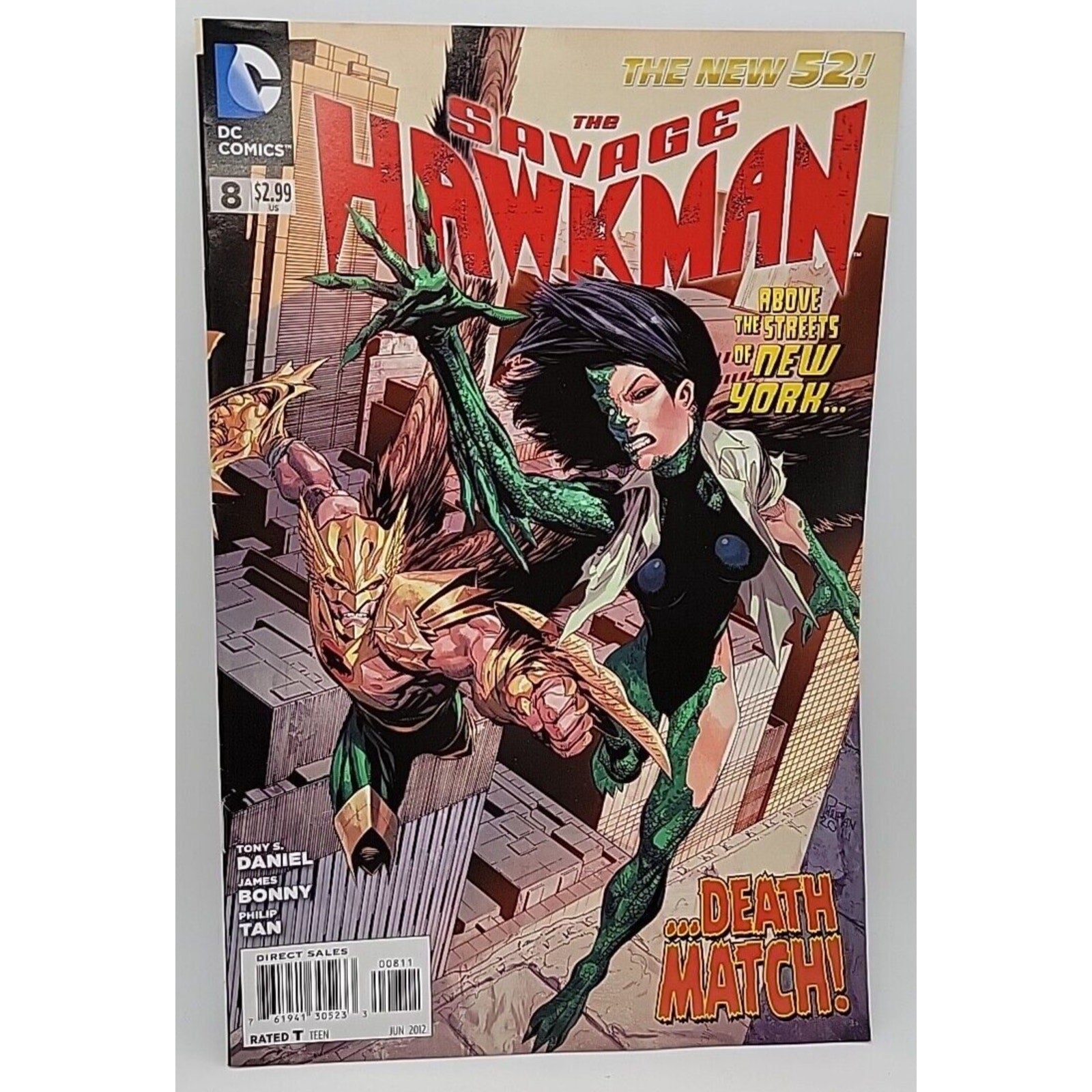 DC Comics - The Savage Hawkman #8 June 2012