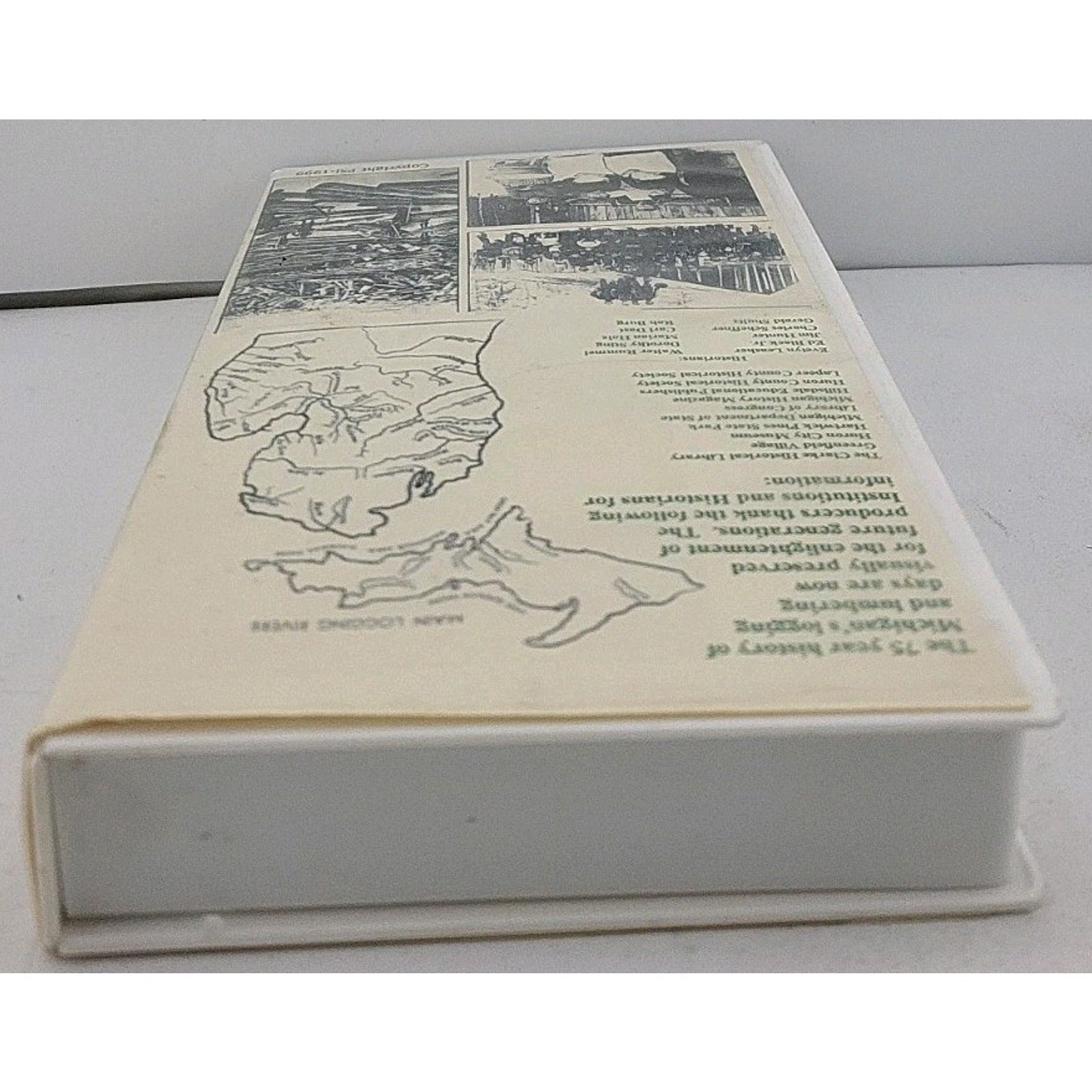 Michigan's Lumbering Days & Camp Life "When Big Trees Fell" (VHS 1999) Document