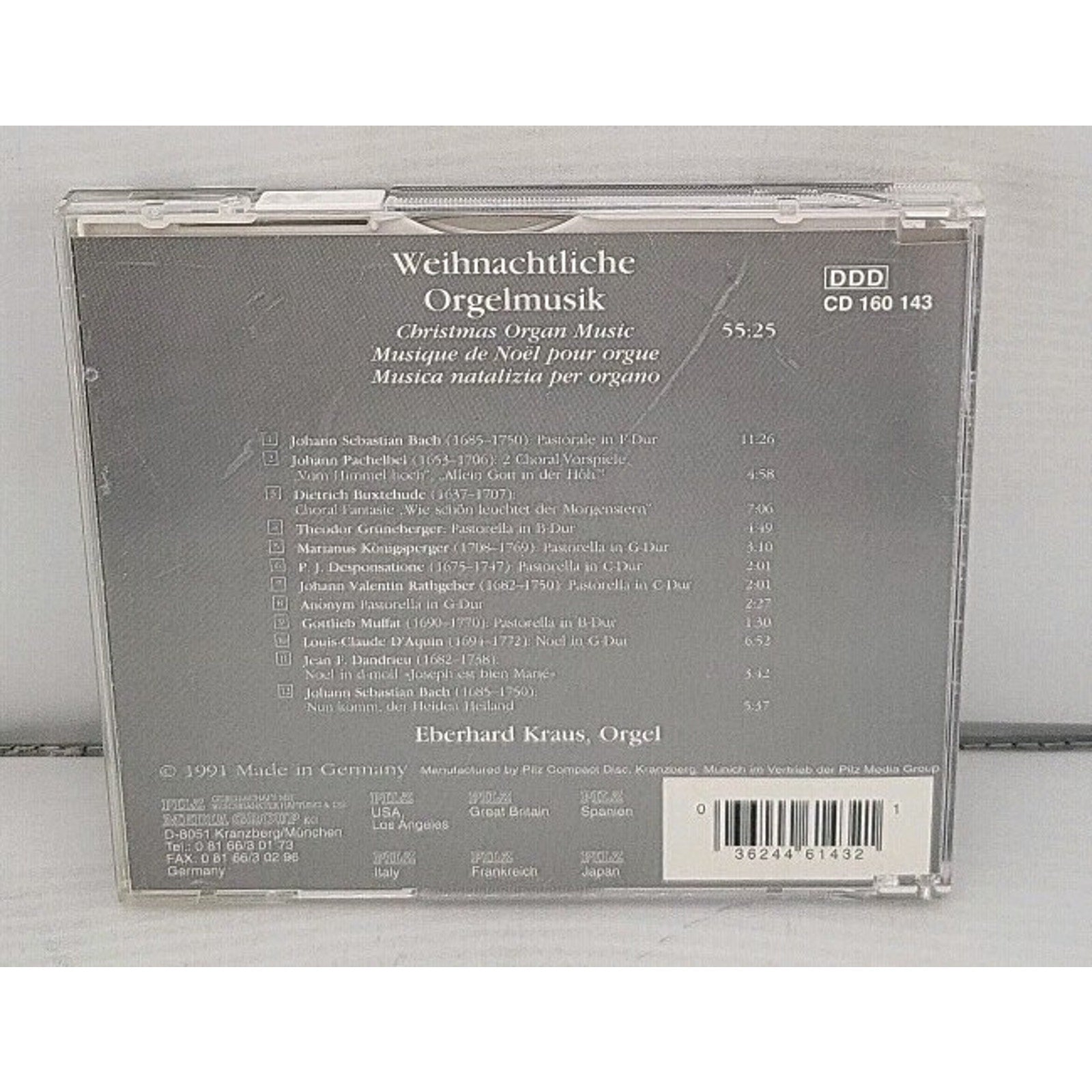 Weihnachtliche Orgelmusik - Vienna Master Series - CD
