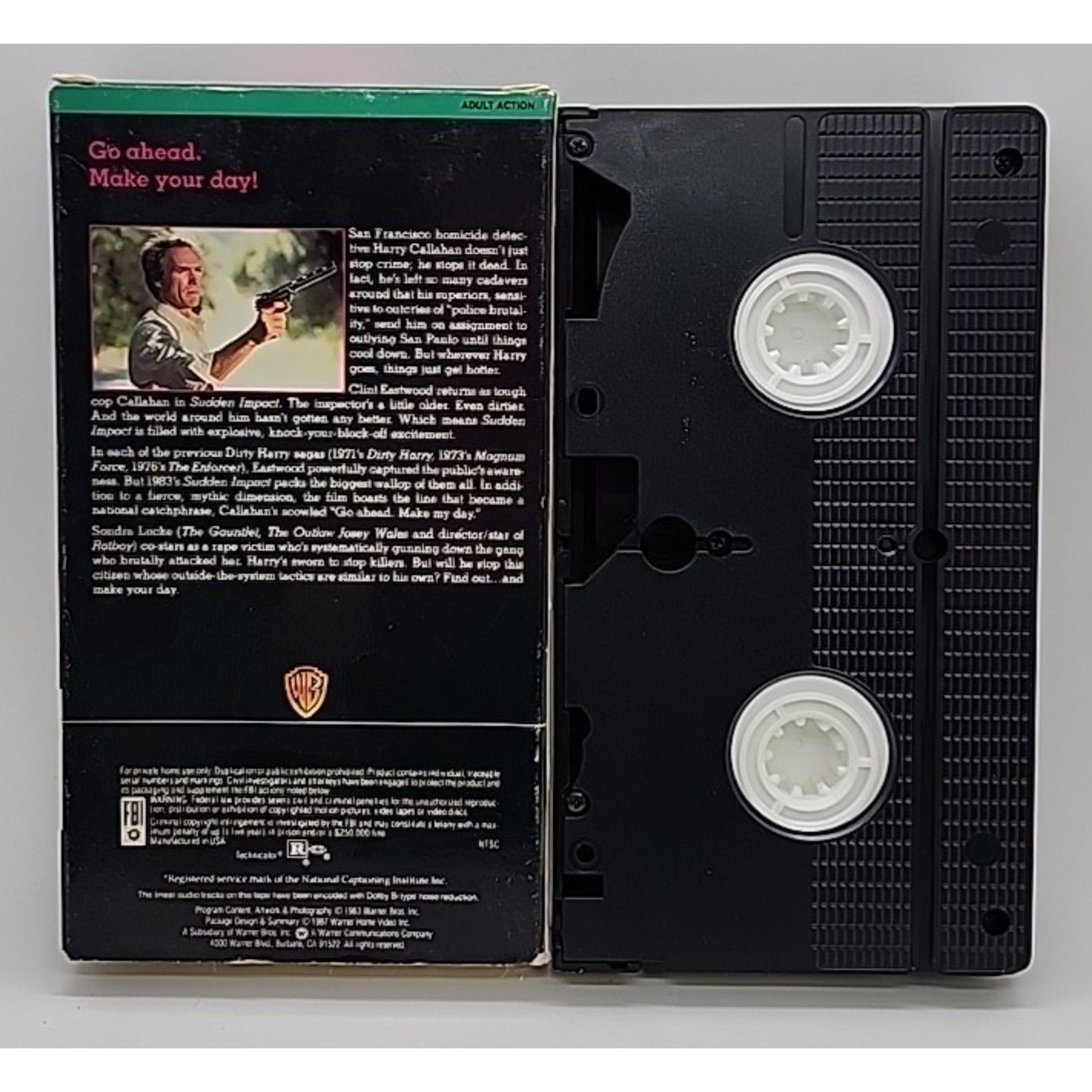 Sudden Impact (VHS, 1990)