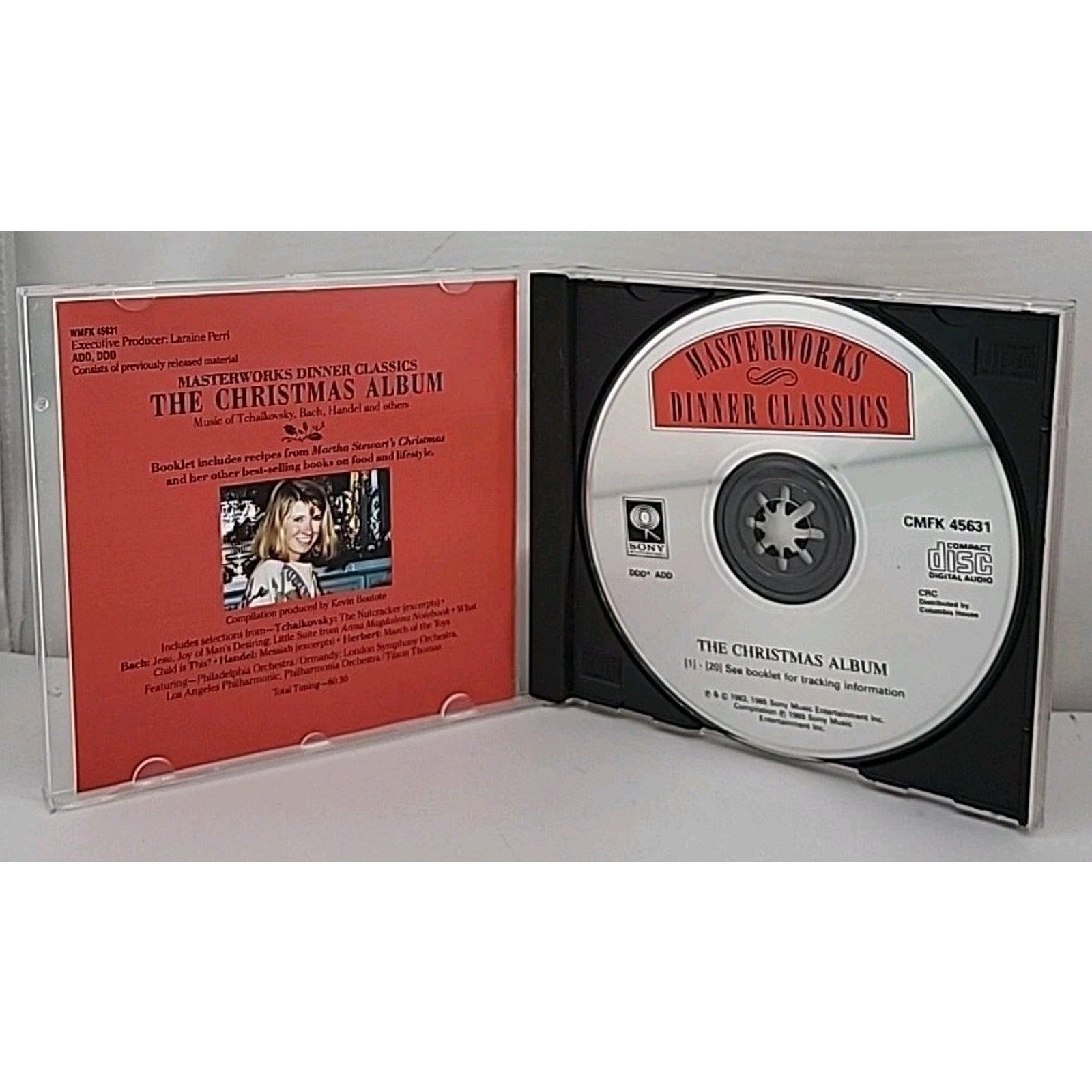 CBS Masterworks Dinner Classics The Christmas Album CD Classical Music