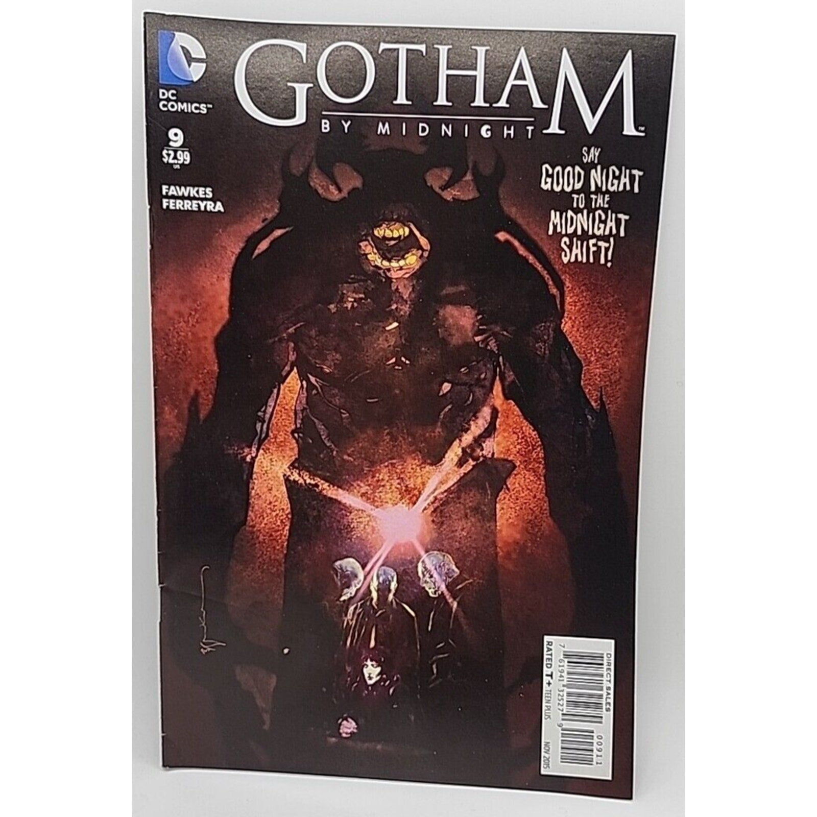 Gotham by Midnight #9 Comic 2015 - DC Comics - Horror Terror