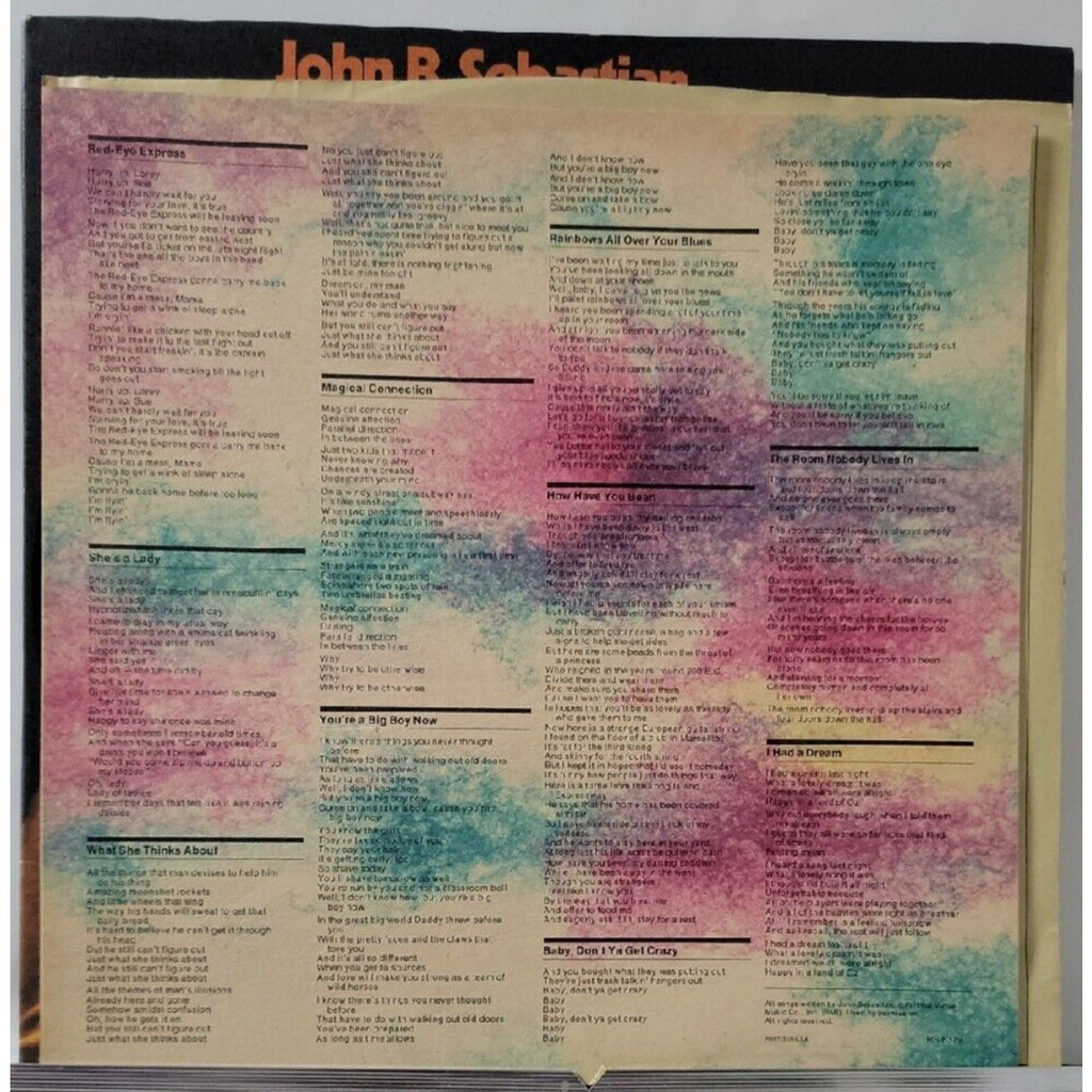 John B. Sebastian by Sebastian, John (Record, 2017)