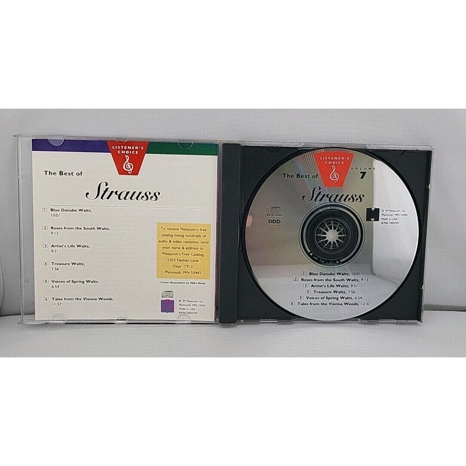 Listener's Choice Vol. 7 The Best Of Strauss CD