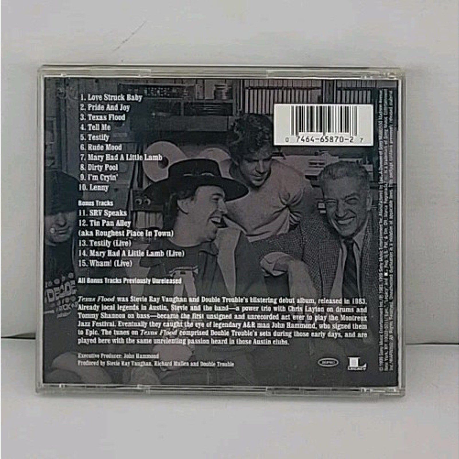 Texas Flood by Stevie Ray Vaughan (CD, 1999)