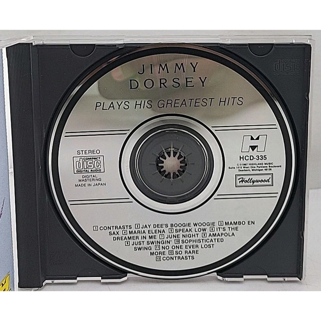 Plays His Greatest Hits by Dorsey, Jimmy (CD, 1994)