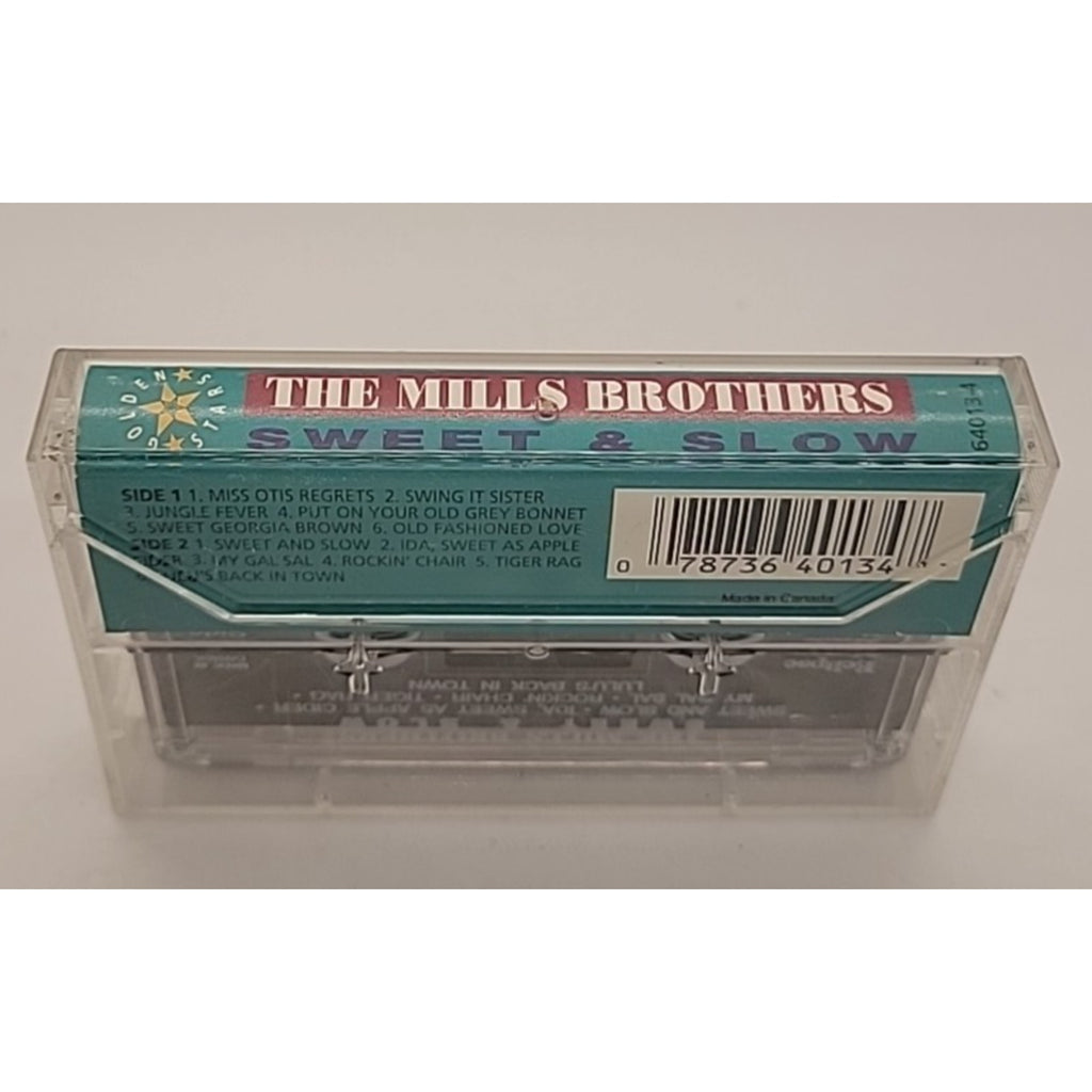 The Mills Brothers: Sweet & Slow (Cassette Golden Stars 1994)