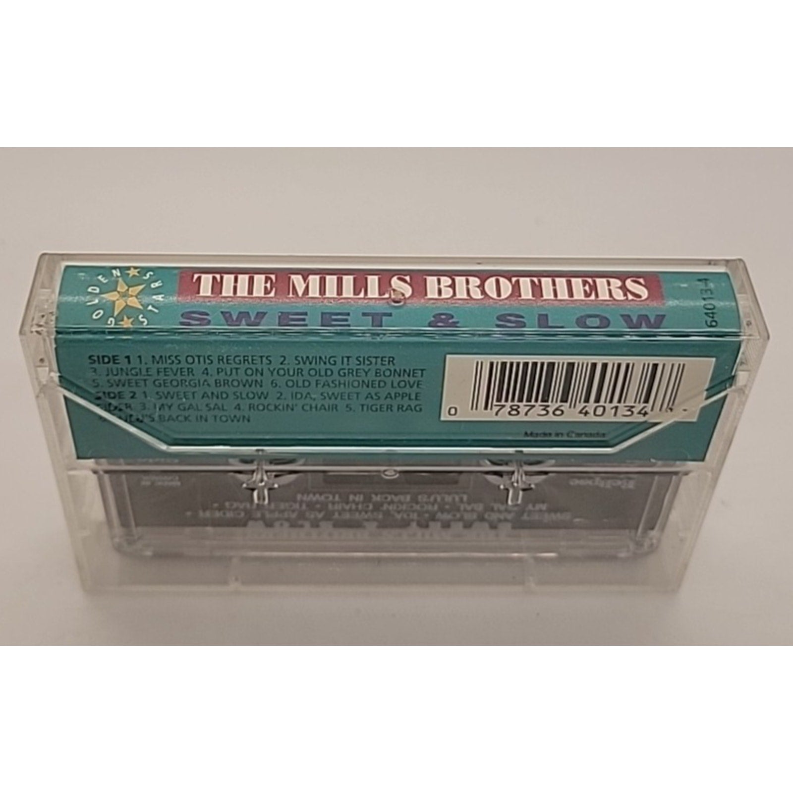 The Mills Brothers: Sweet & Slow (Cassette Golden Stars 1994)