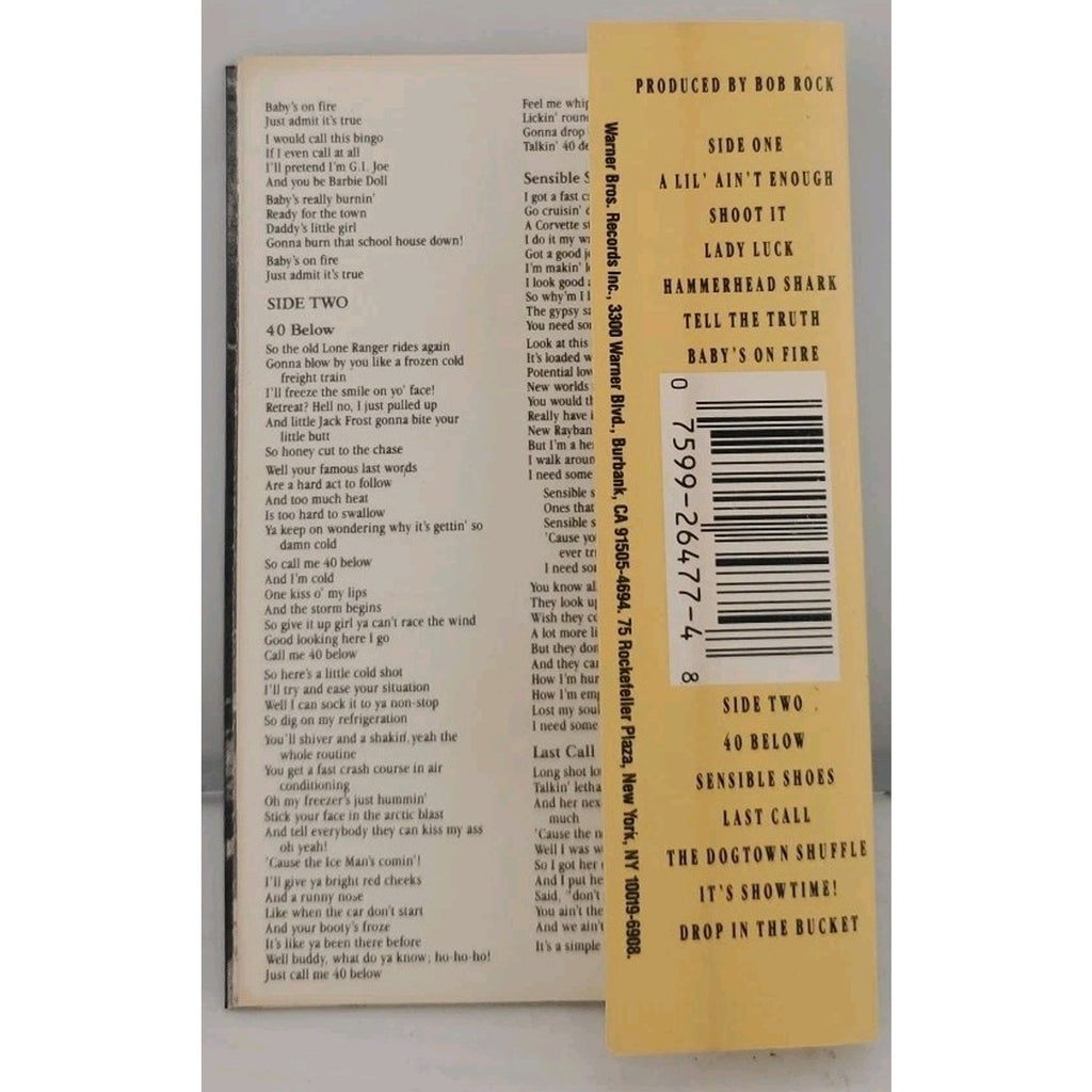David Lee Roth, A Little Ain't Enough - 1991 Cassette