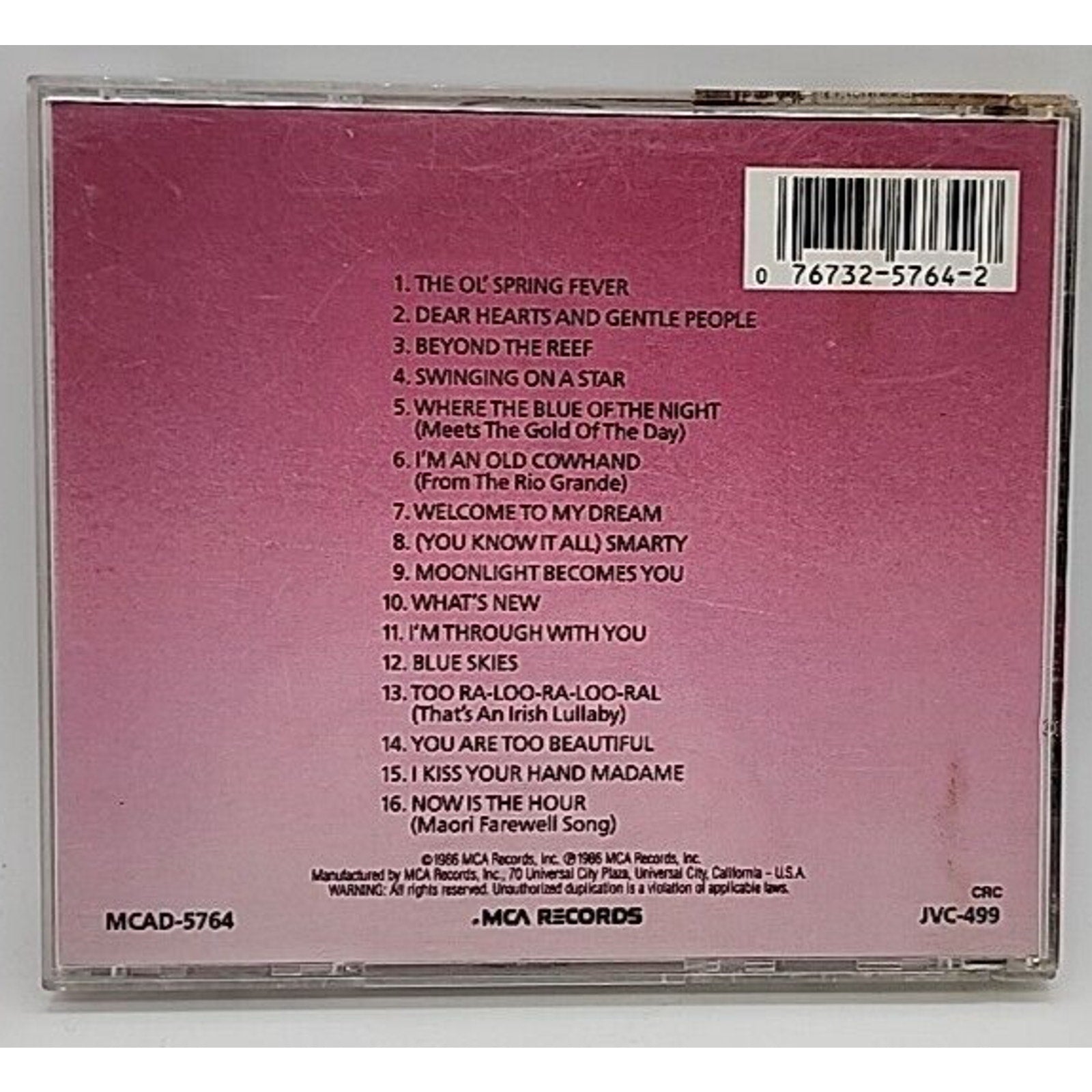 Bing Crosby Sings Again by Bing Crosby (CD, Jul-1987, MCA)