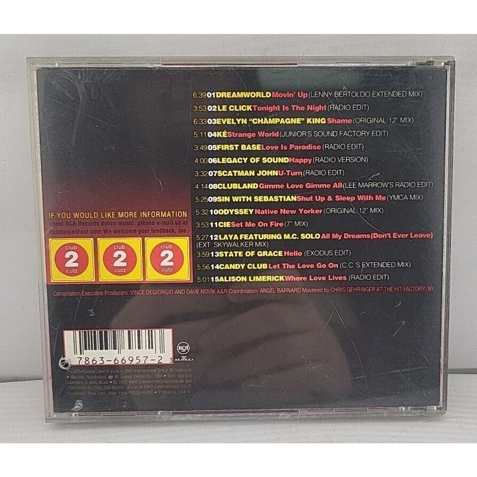 Club Cutz, Vol. 2 by Various Artists (CD, Mar-1997, RCA)