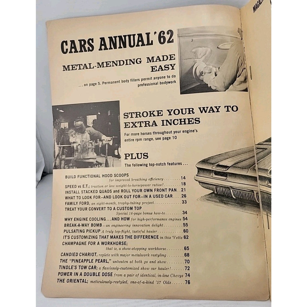 Cars Annual '62 Magazine