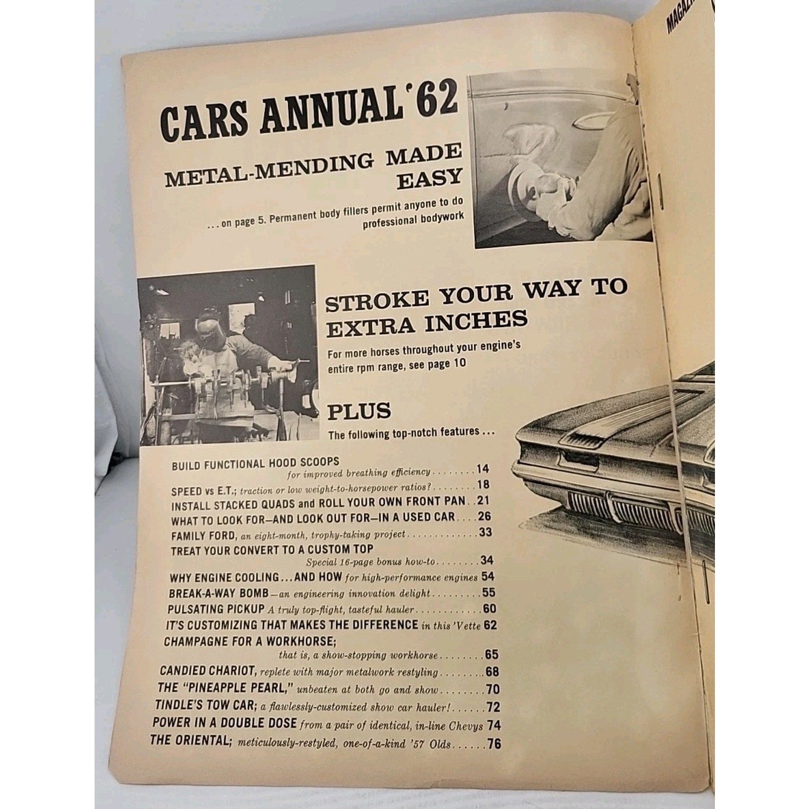 Cars Annual '62 Magazine