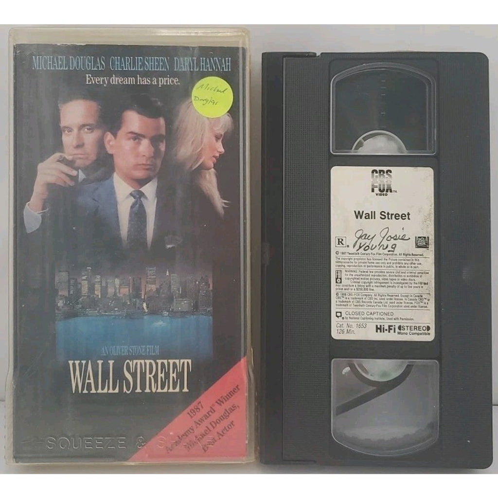 Wall Street (VHS, 1996)
