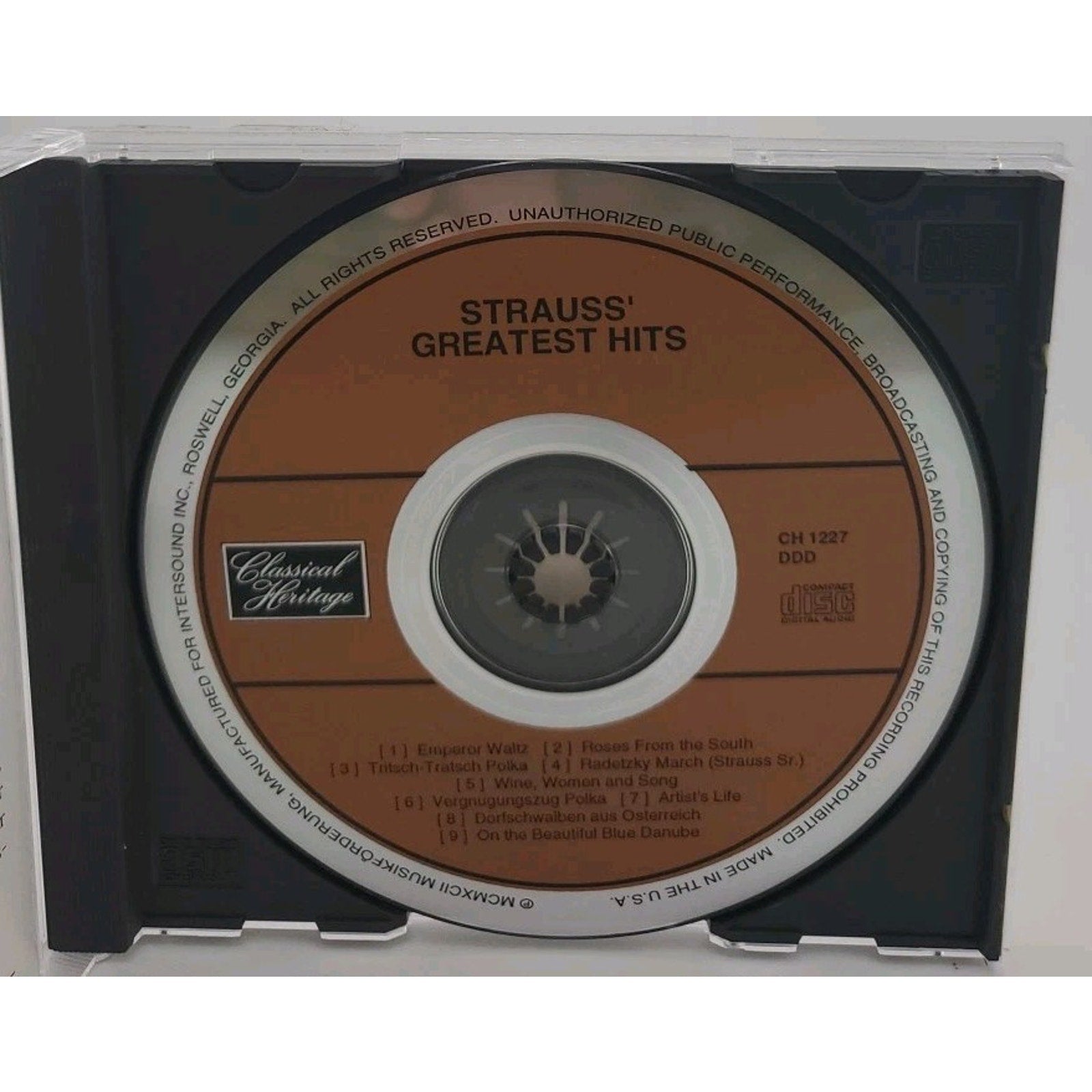 Strauss Greatest Hits (CD 1992)