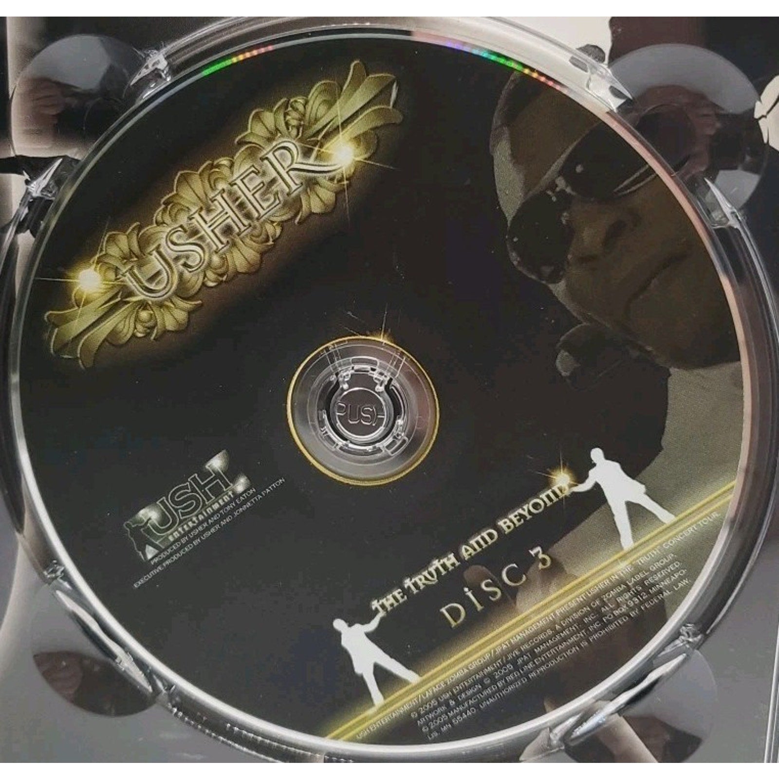 Usher Truth Tour Limited Edition 3 Disc DVD Set W5355