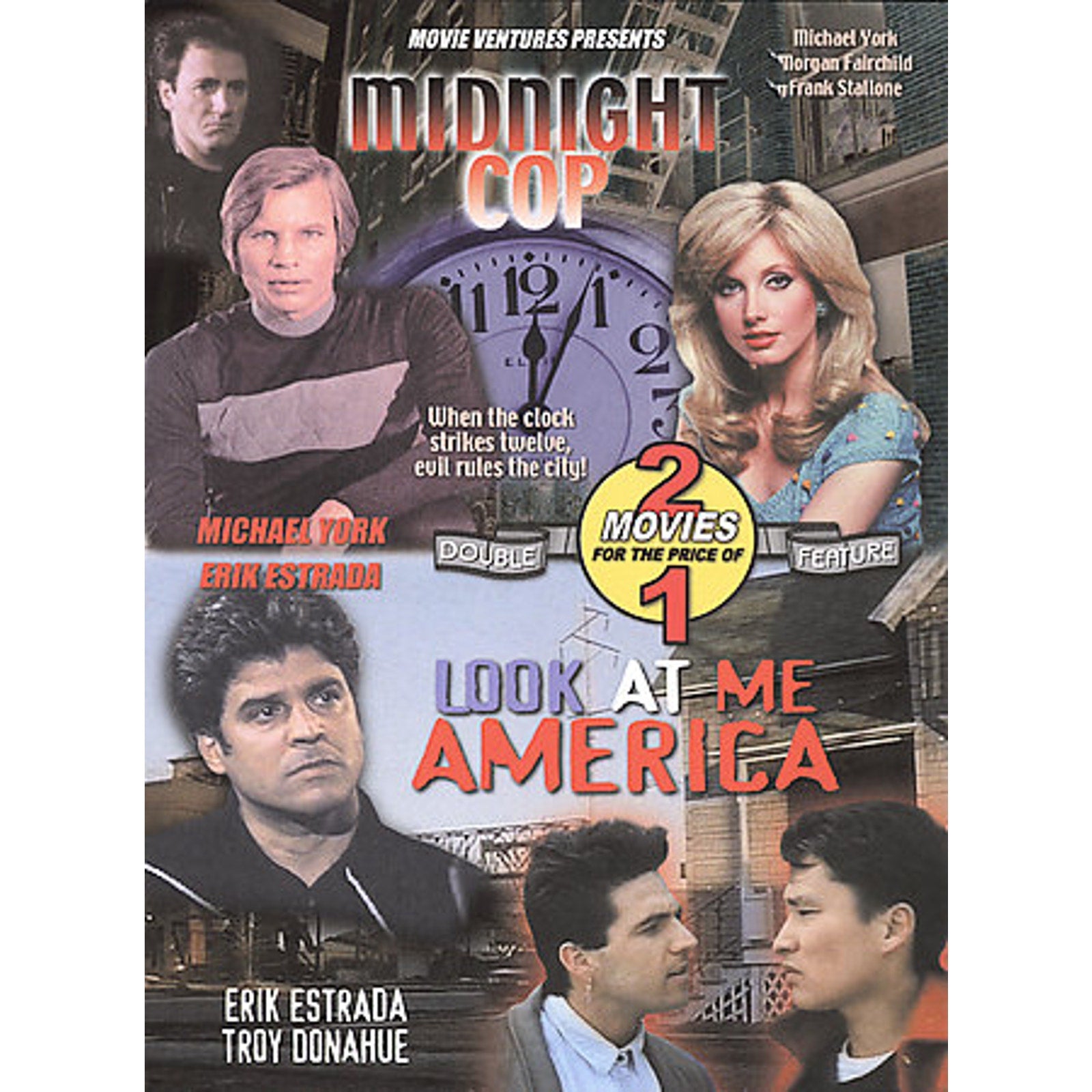 Midnight Cop/Look At Me America (DVD, 2004)