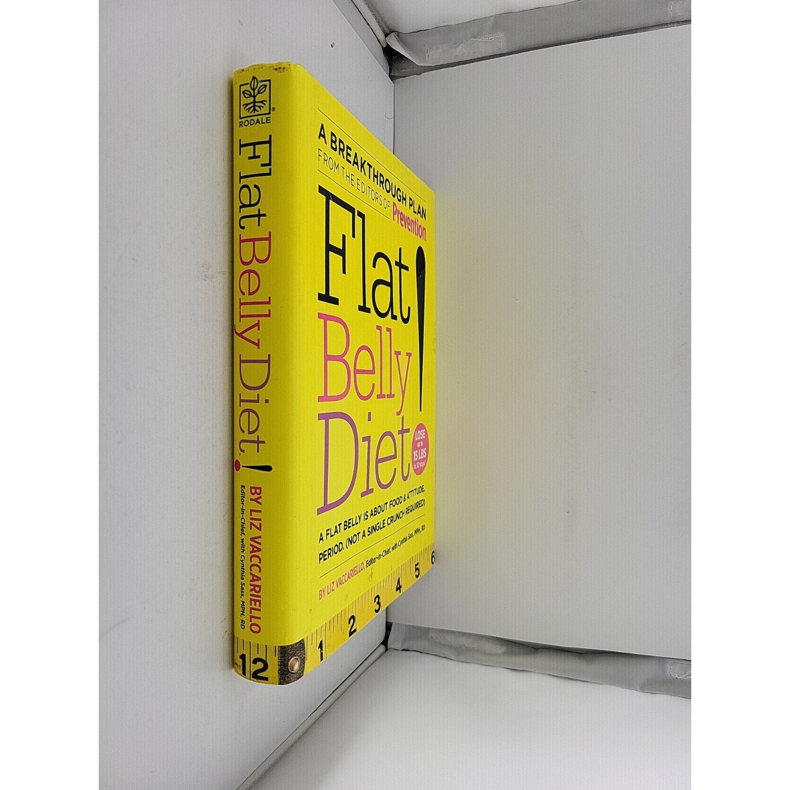 Flat Belly Diet by Liz Vaccariello and Cynthia Sass (2008, Hardcover)