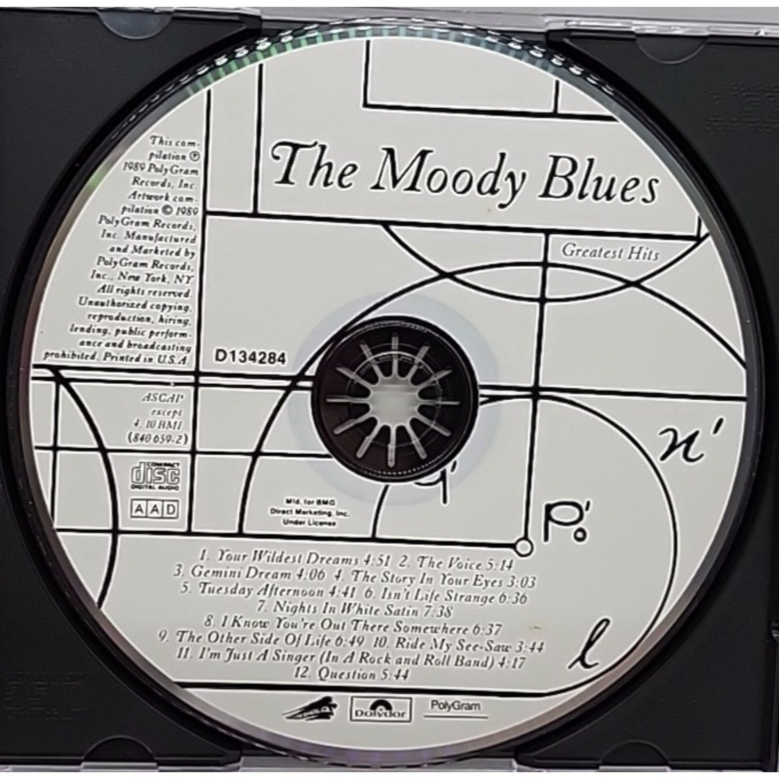 Legend Of A Band - The Story Of The Moody Blues - Music CD -