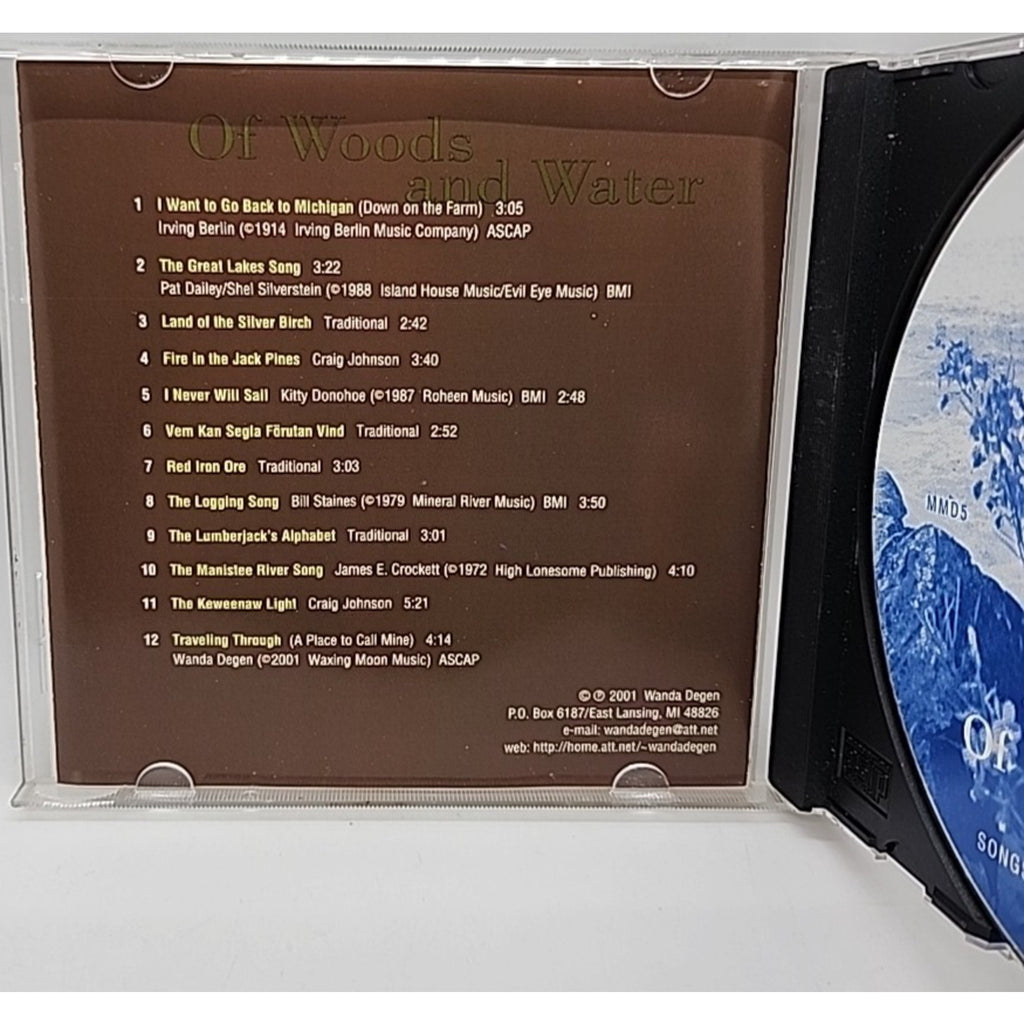 Wanda Degen Of Woods And Water (CD)