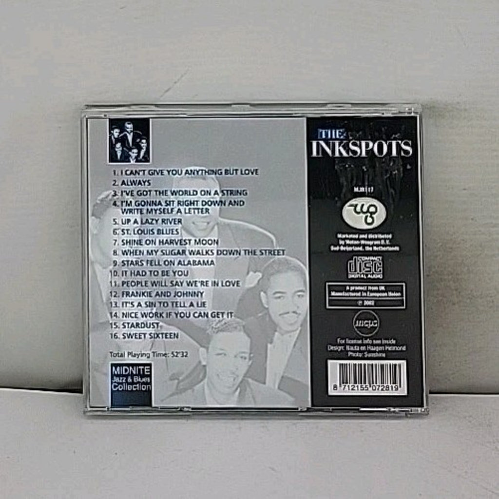 The Ink Spots Stardust Midinite Jazz Blues Collection CD 2002