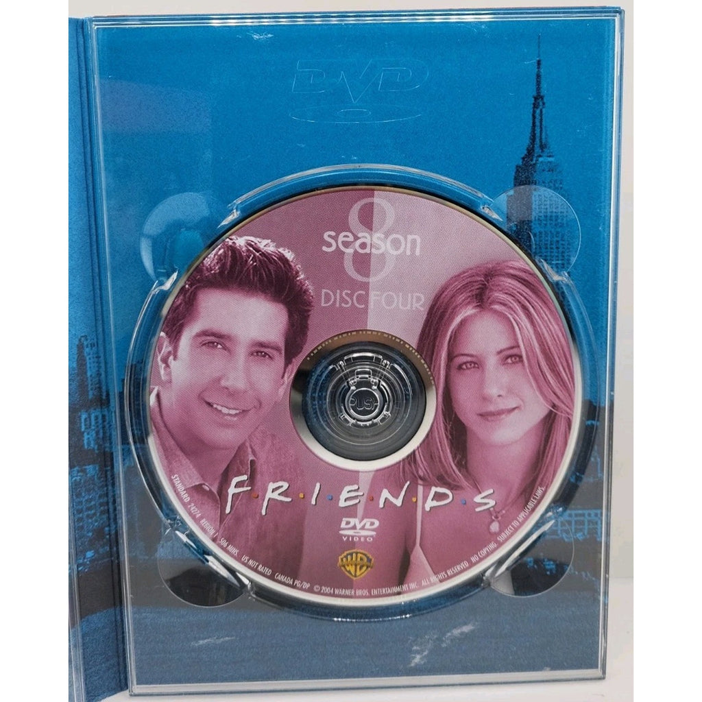 Friends - The Complete Eighth Season (DVD, 2004, 4-Disc Set)