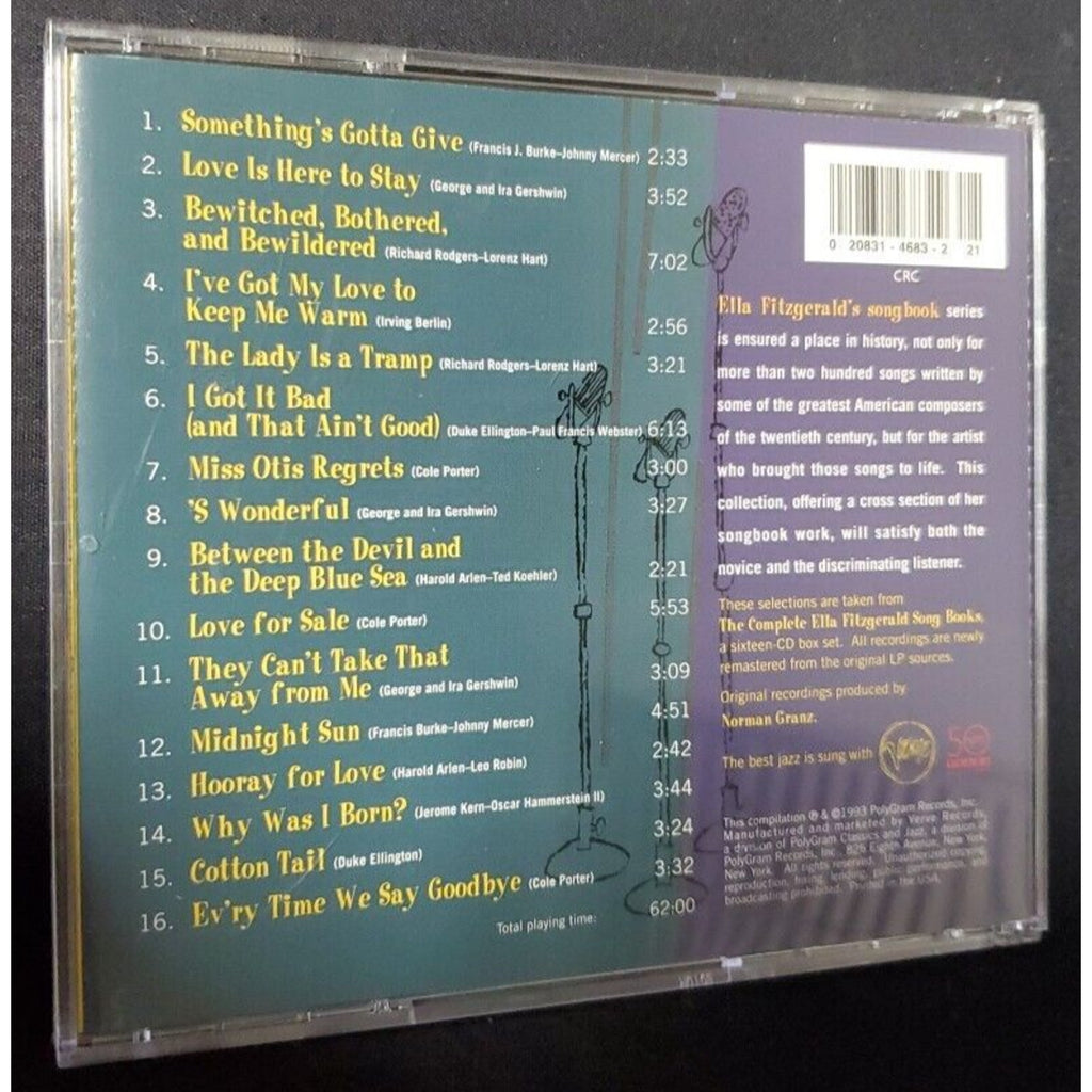 Ella Fitzgerald - The Best Of The Song Books - CD