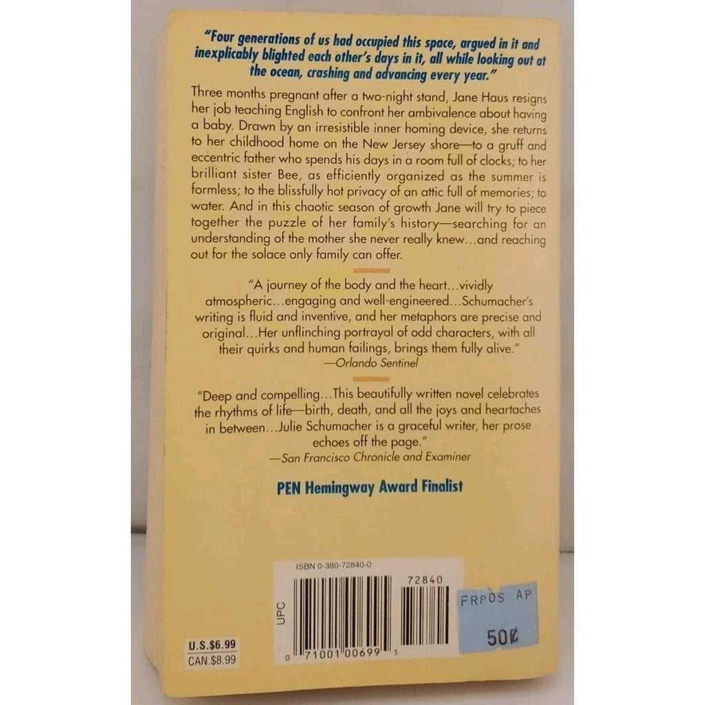 The Body Is Water - Mass Market Paperback By Schumacher, Julie