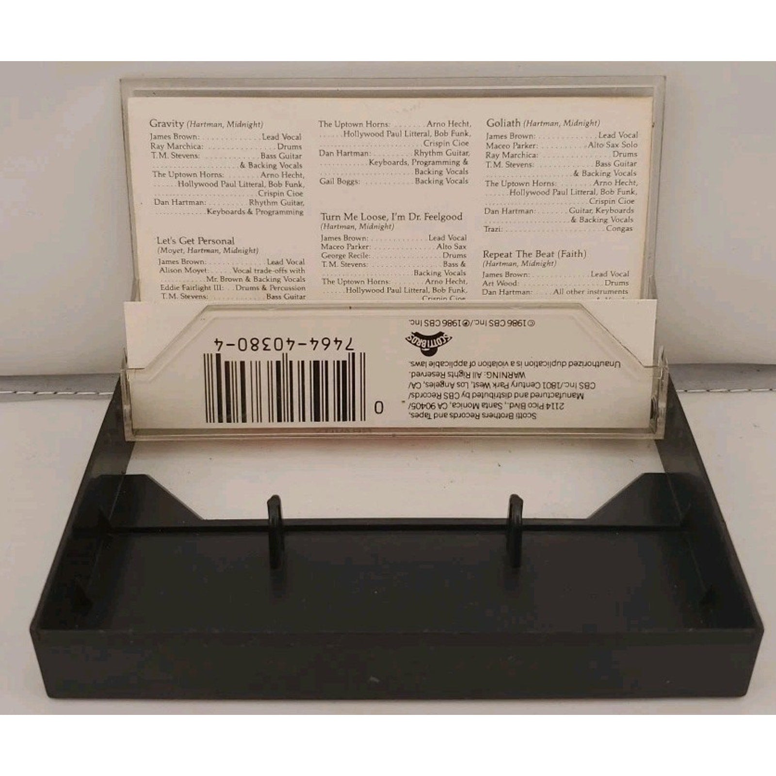 James Brown Gravity Cassette