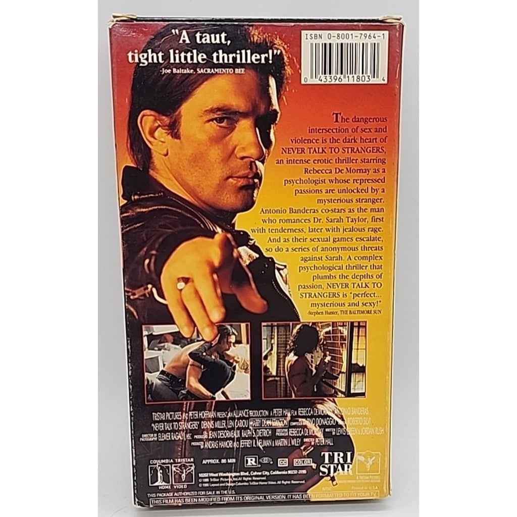 Never Talk to Strangers (VHS)