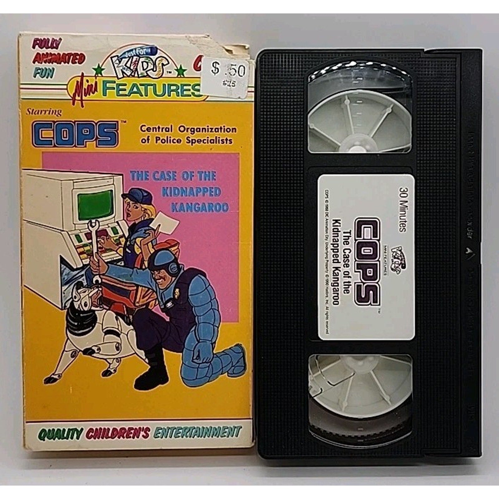 C.O.P.S. - The Case of the Kidnapped Kangaroo (VHS, 1991)