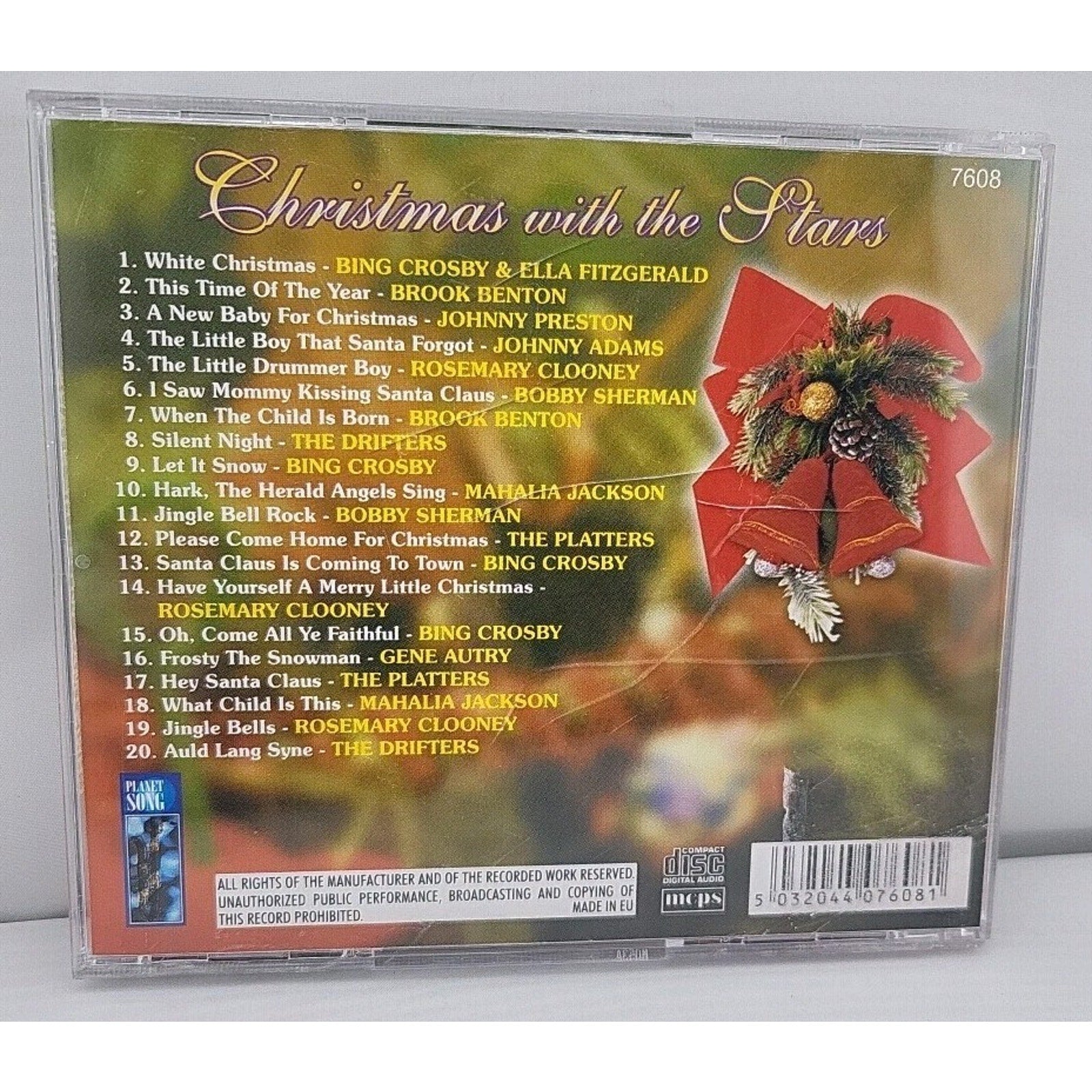 Christmas With the Stars CD feat. Drifters, Bing Crosby Brand