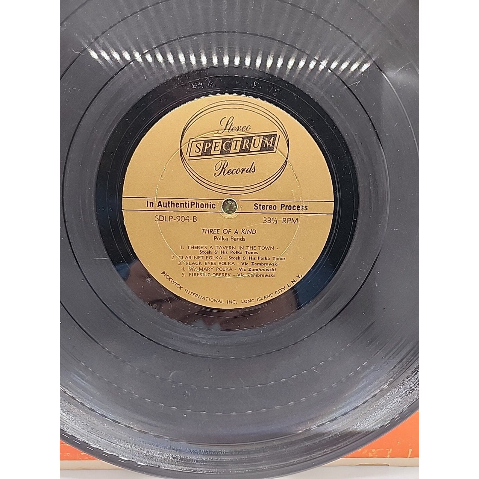 Frank Yankovic, Stosh & Polka Tones, Vic Zambrowski: 3 of a Kind (Record)