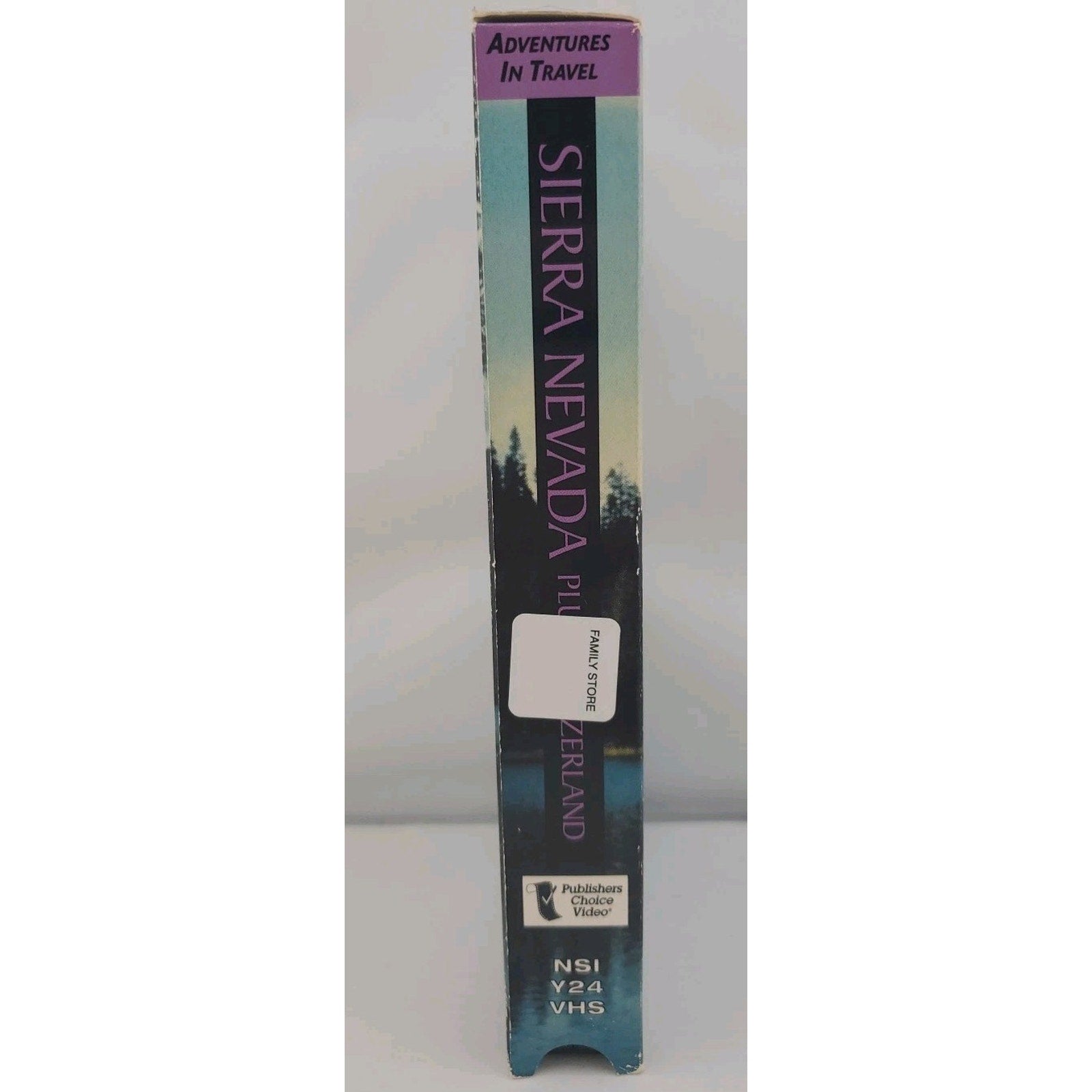 Adventures in Travel Sierra Nevada 1998 Switzerland Kayak Tahoe (VHS)
