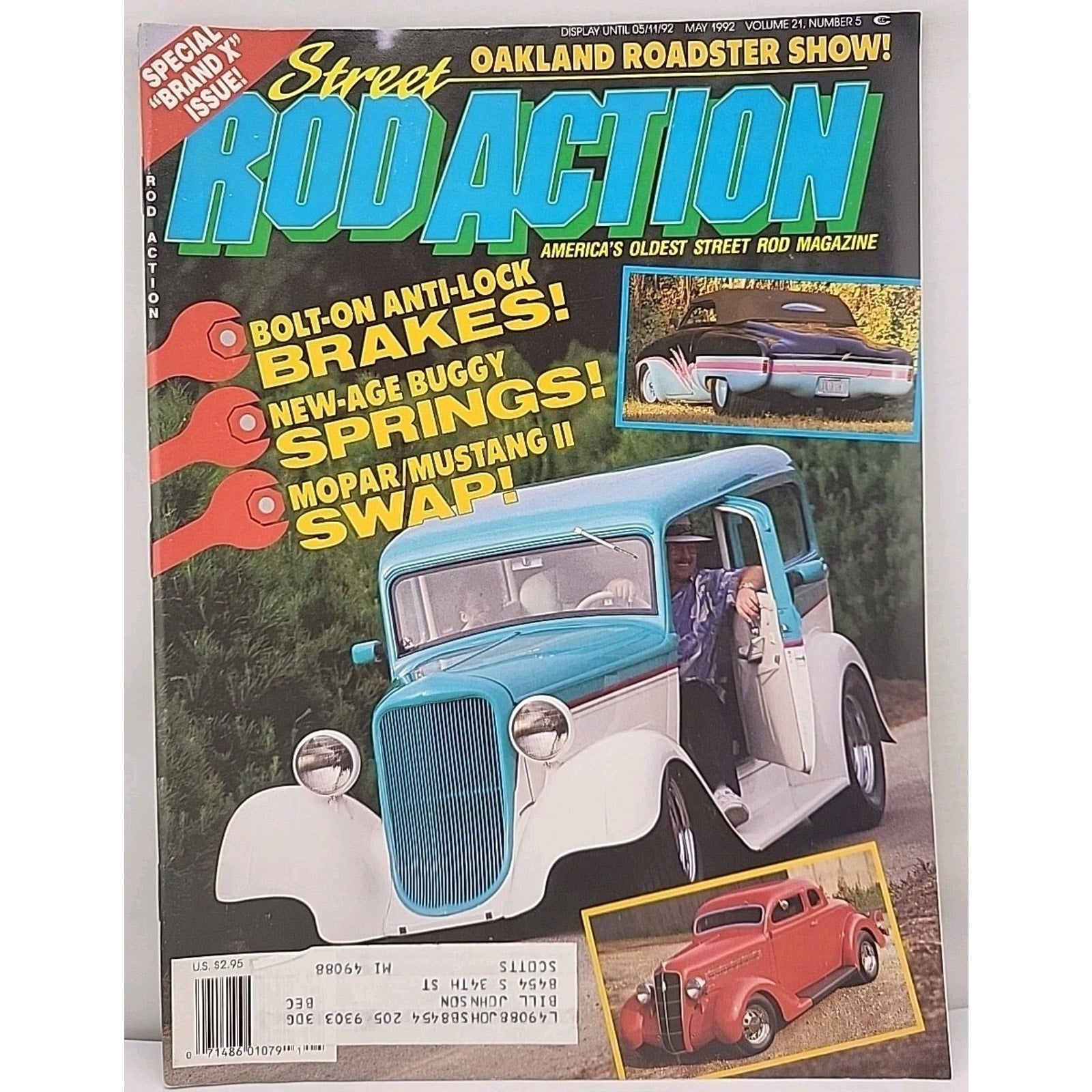 Street Rod Action Magazine May 1992 Volume 21 Number 5