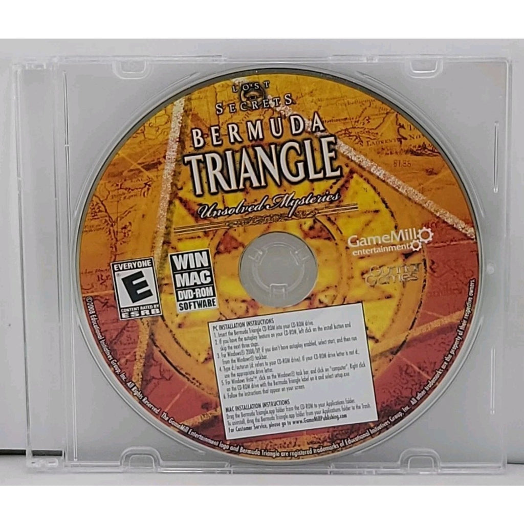 Lost Secrets: Bermuda Triangle (Windows/Mac, 2008) *Disc Only*