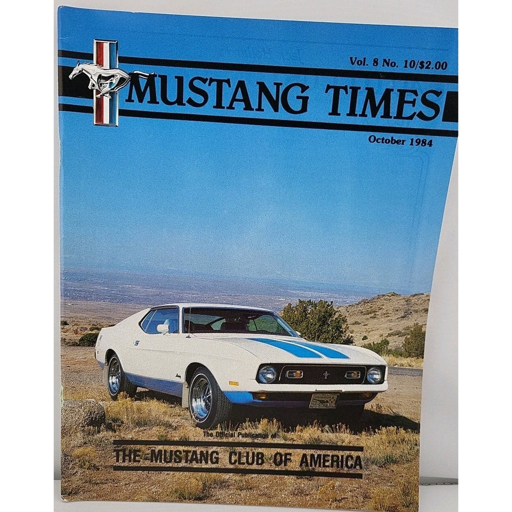 Mustang Times 1984 October Magazine