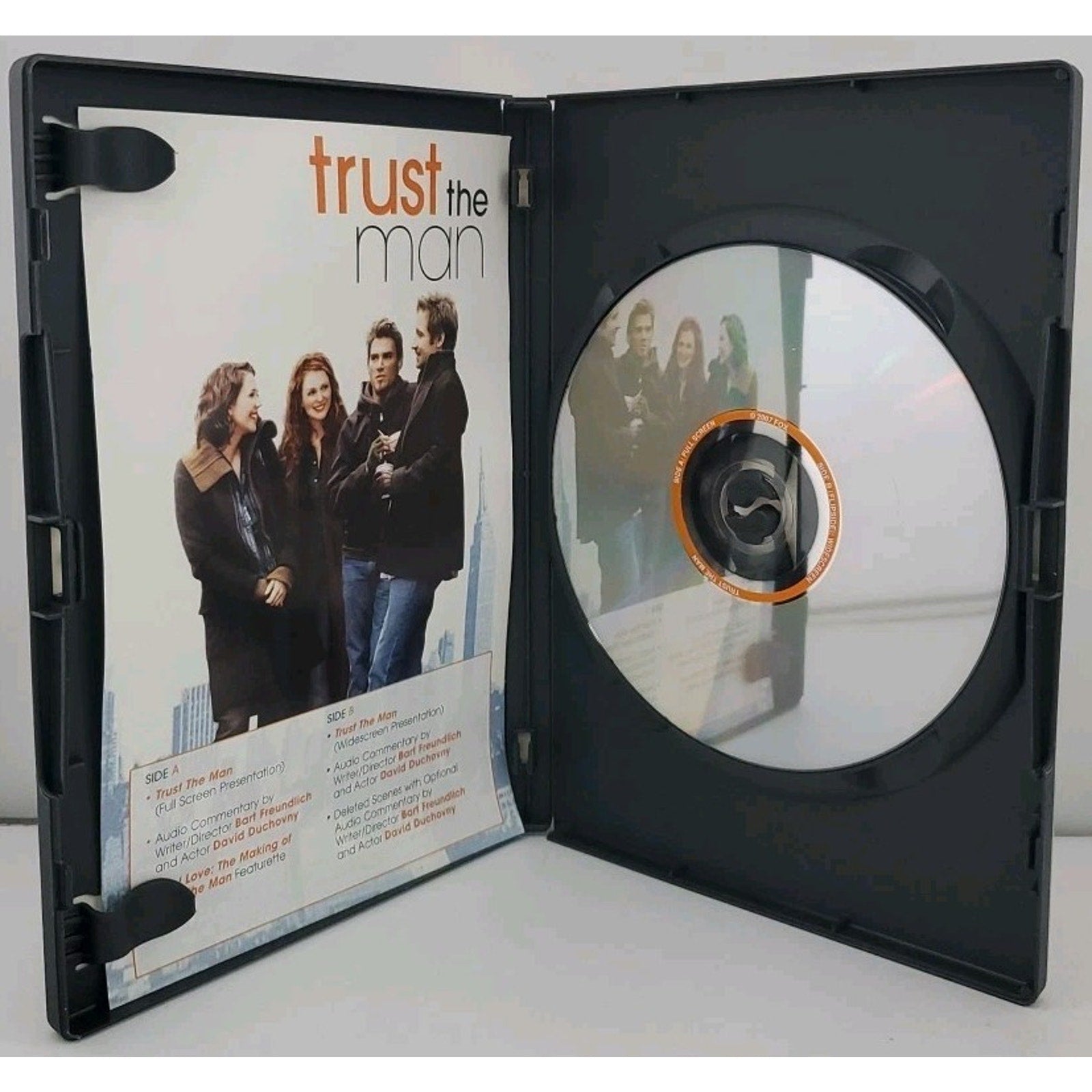 Trust the Man DVD Billy Crudup / David Duchovny / Julianne Moore Romantic Comedy