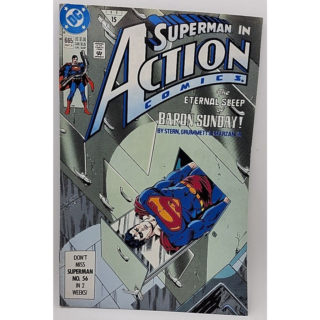 Action Comics #665 Superman ~ (1991, DC Comics)