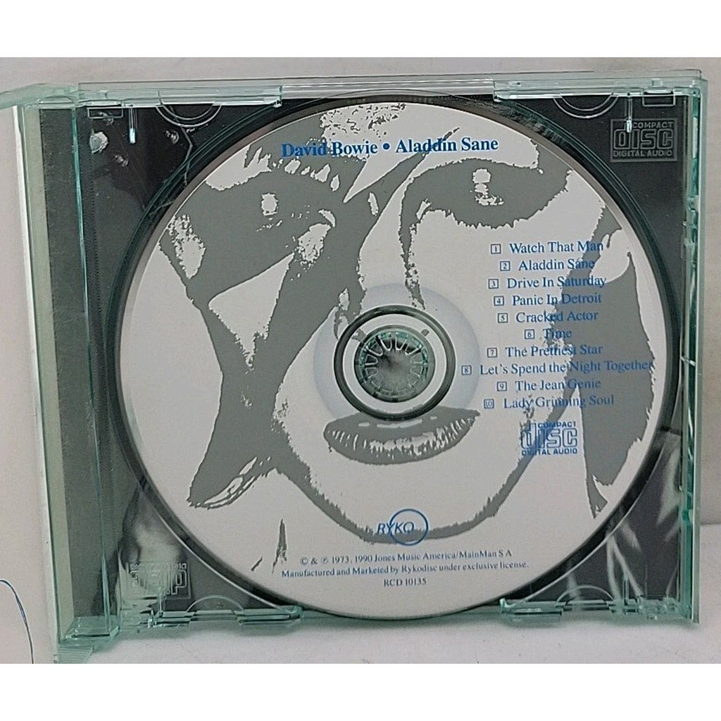 Aladdin Sane by David Bowie (CD, Rykodisc USA)