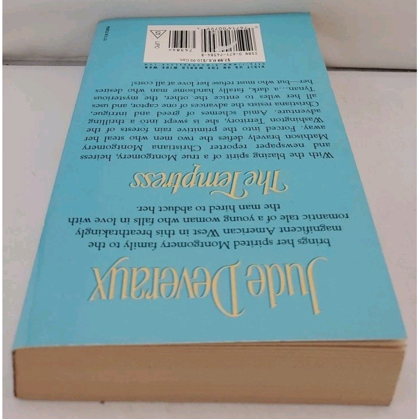 Temptress by Jude Deveraux (1990, Mass Market)