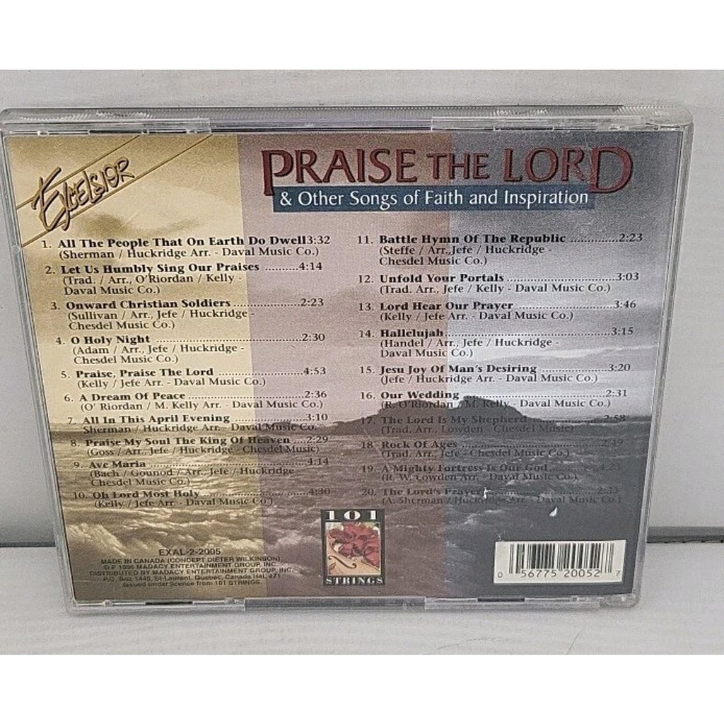 101 Strings Praise The Lord Songs Of Faith & Inspiration CD