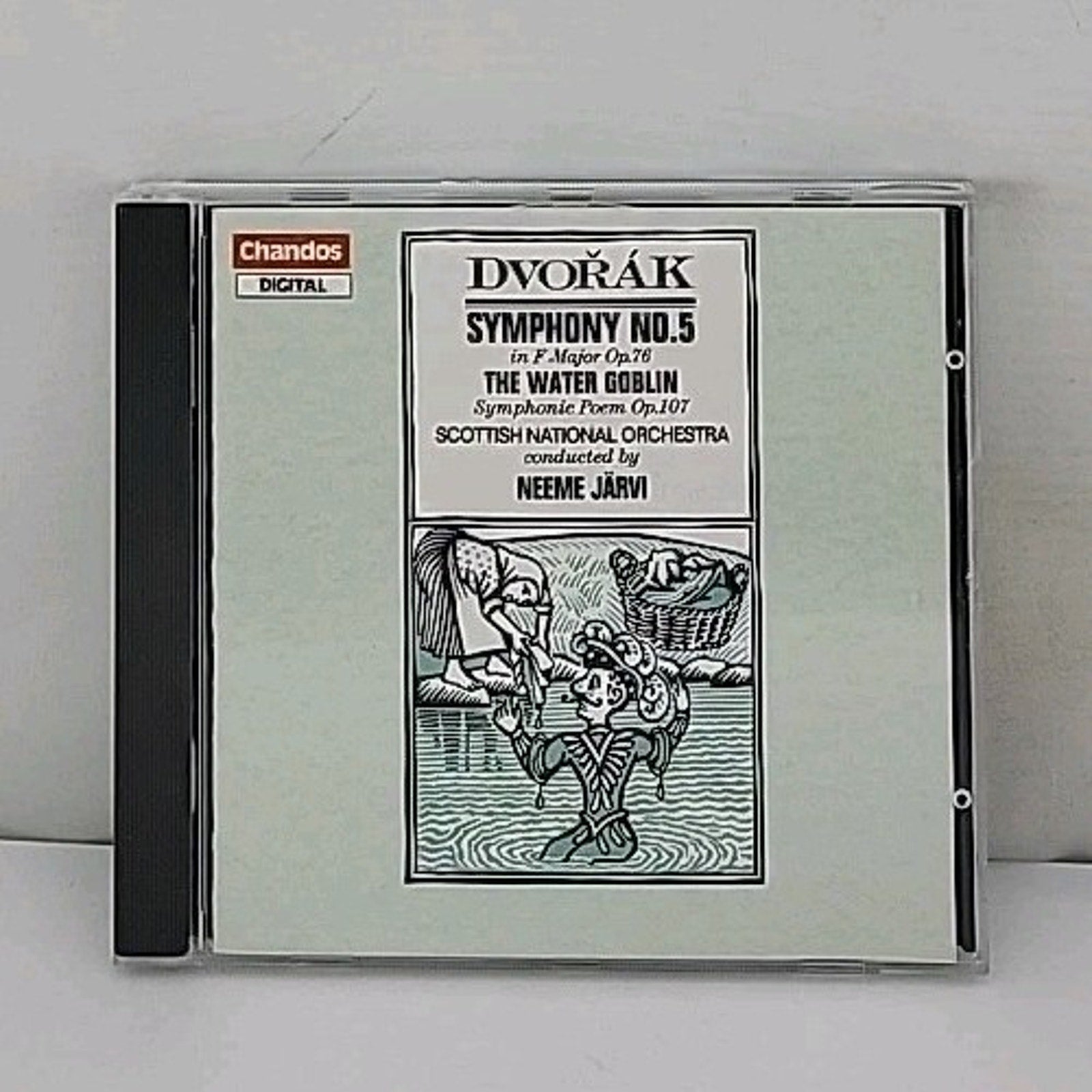 Dvořák : Symphony No.5 - The Water Goblin Scottish National Orchestra CD