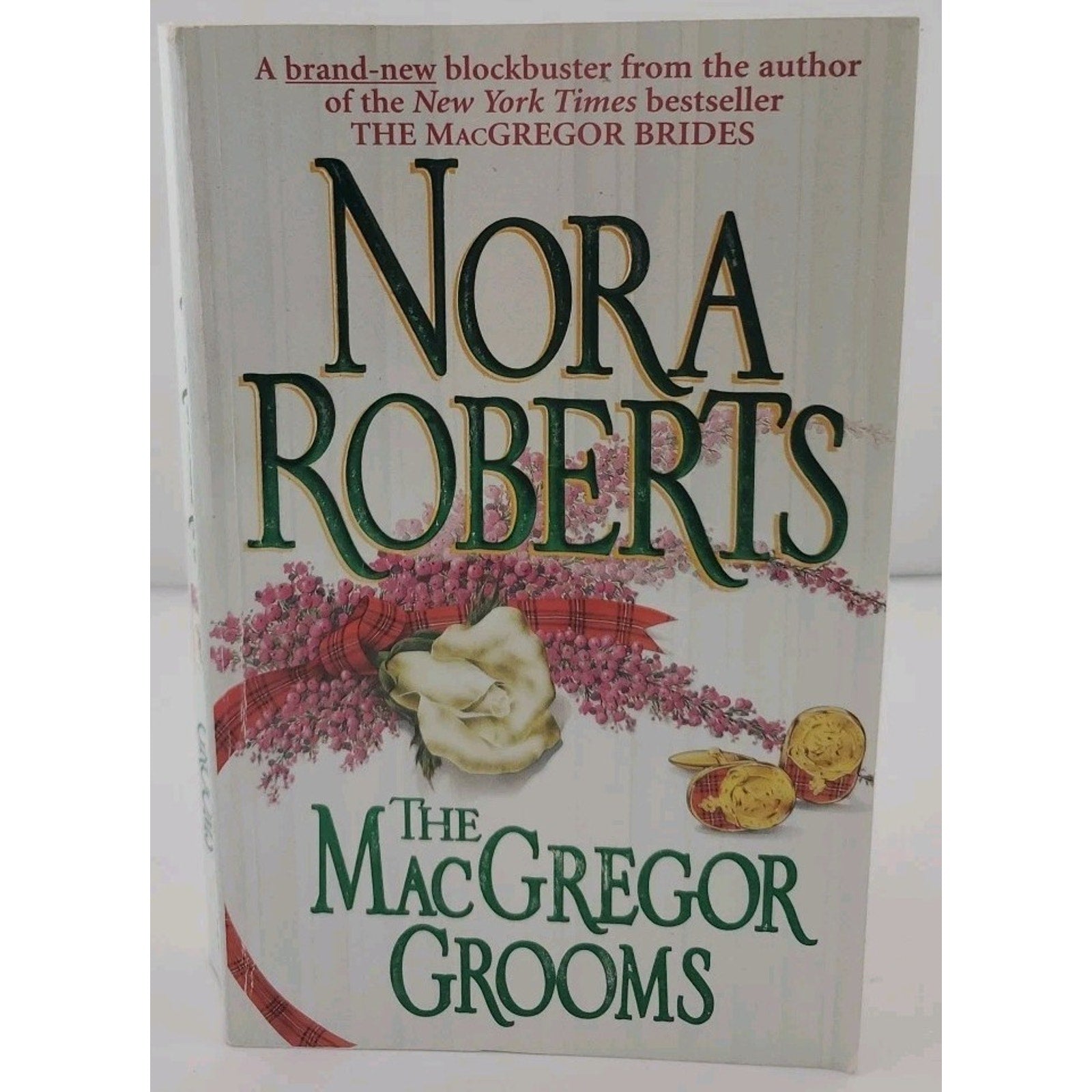 Nora Roberts The MacGregor Grooms Paperback Romance Novel 1998