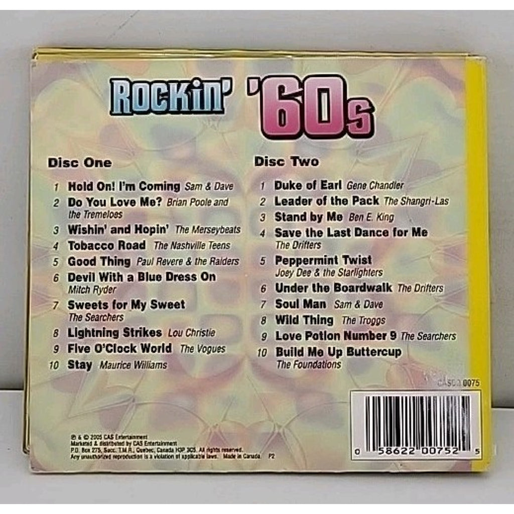 Rockin' 60s 2 CDs Various Artists
