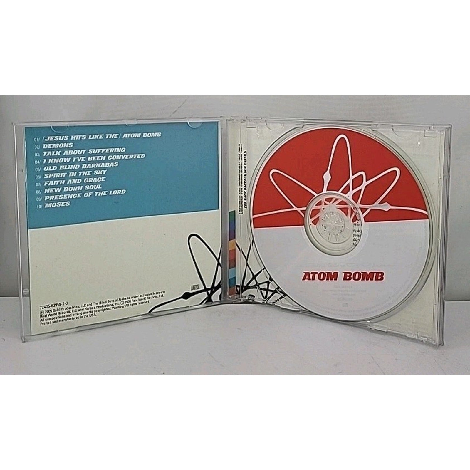 Atom Bomb by The Five Blind Boys of Alabama/The Blind Boys of Alabama (CD)