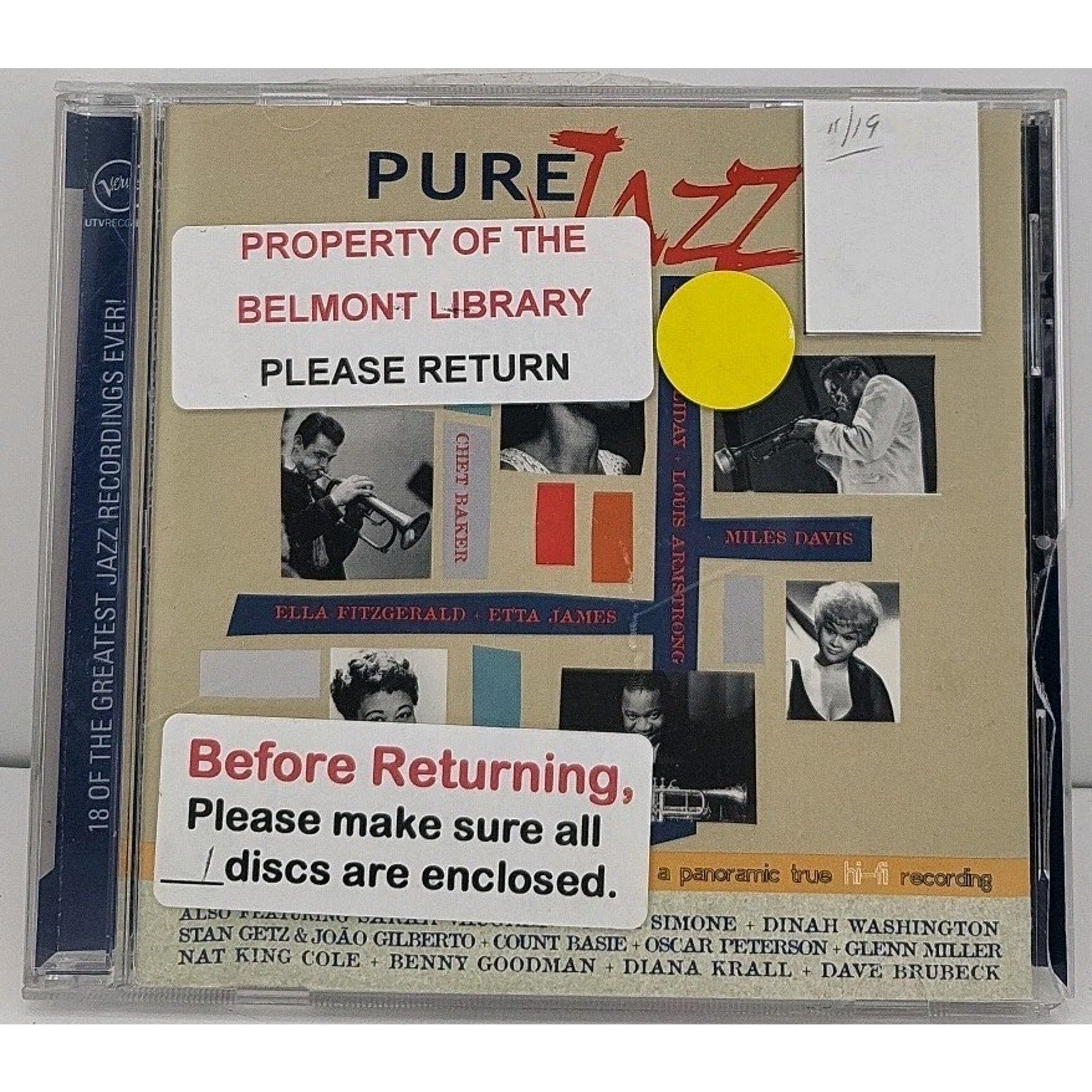Pure Jazz by Various (CD, 2001)