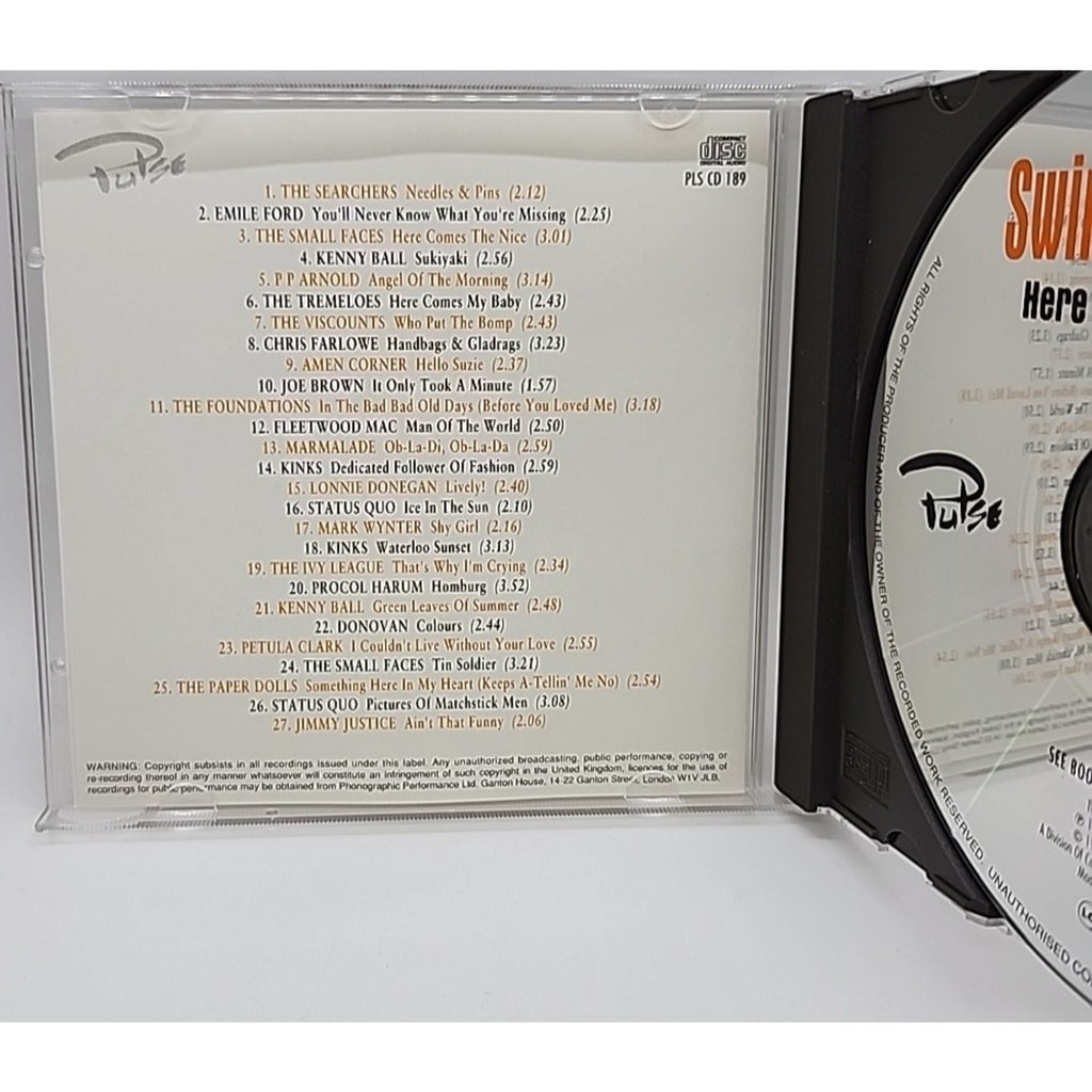 Hits of the Swinging Sixties by Various Artists (CD, Feb-1998, Castle/Pulse)