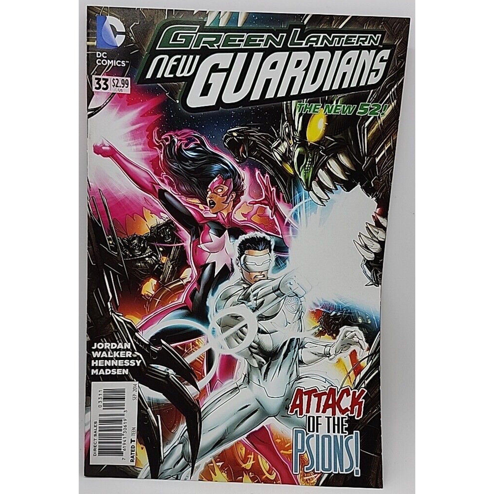 Green Lantern: New Guardians #33 DC Comics